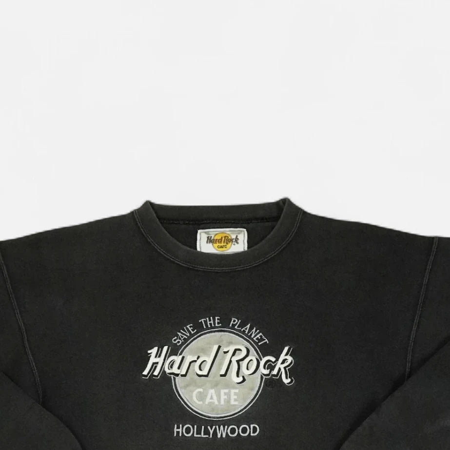 Vintage Hard Rock Cafe Black Sweatshirt (M)