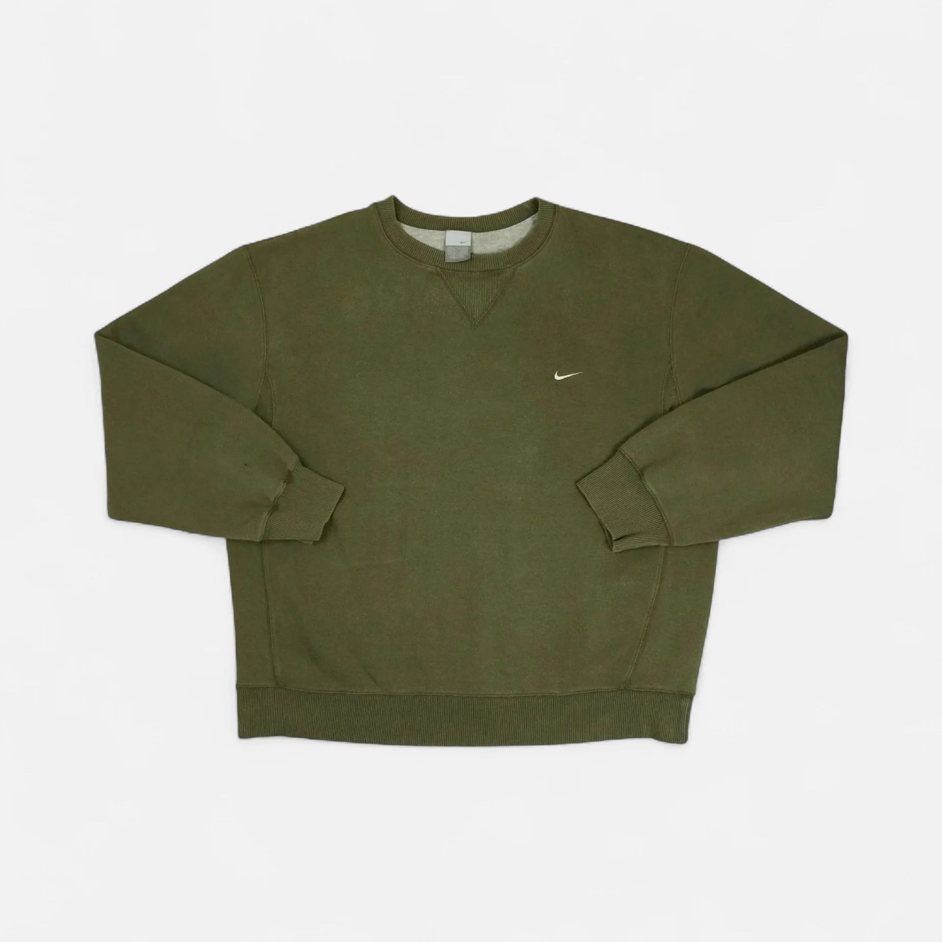 Vintage Nike Green Sweatshirt (XL)