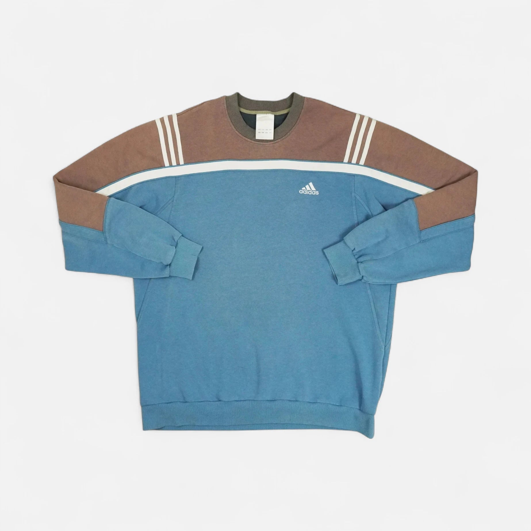 Vintage Adidas Blue Sweatshirt (XL)