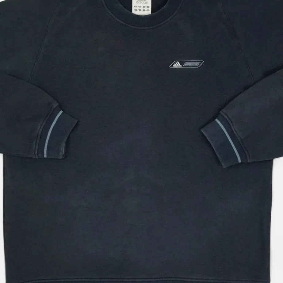 Vintage Adidas Navy Sweatshirt (L)
