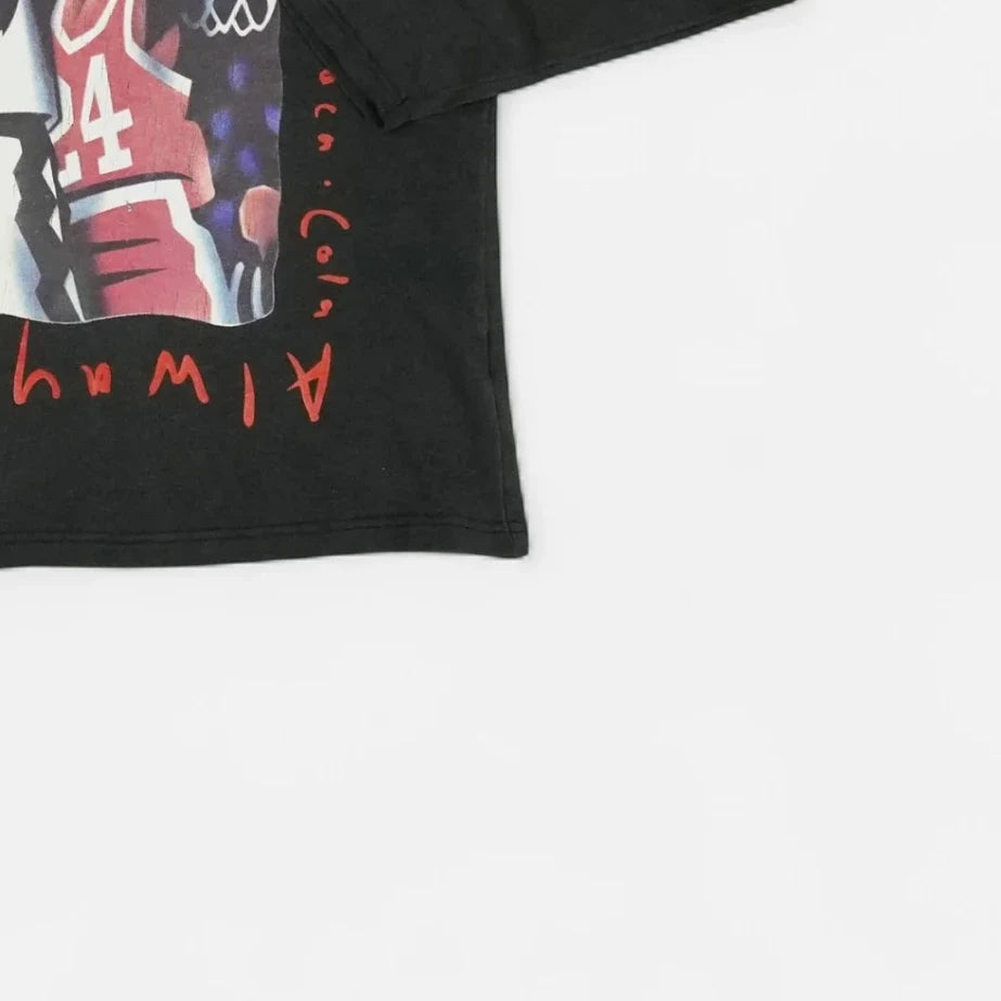 Vintage Black Coca Cola Sweatshirt (S)