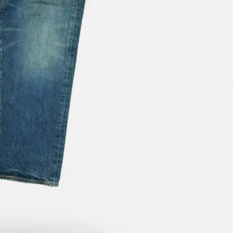 Vintage Blue Levis Trousers (34 X 30)