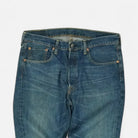Vintage Blue Levis Trousers (34 X 30)
