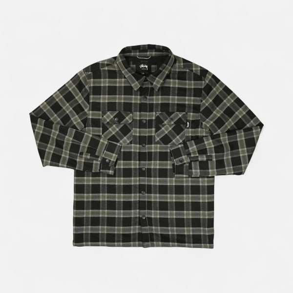 Stüssy Fleece Lined Checkered Shirt – SourcedBySab