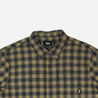 Stussy Brown And Blue Checkered Shirt