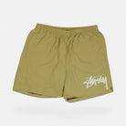 Stussy Beige Front Spellout shorts