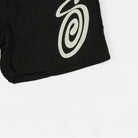 Stussy Black Front Graphic Shorts