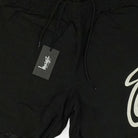 Stussy Black Front Graphic Shorts