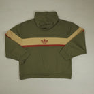 Vintage Adidas Green Hoodie (M)