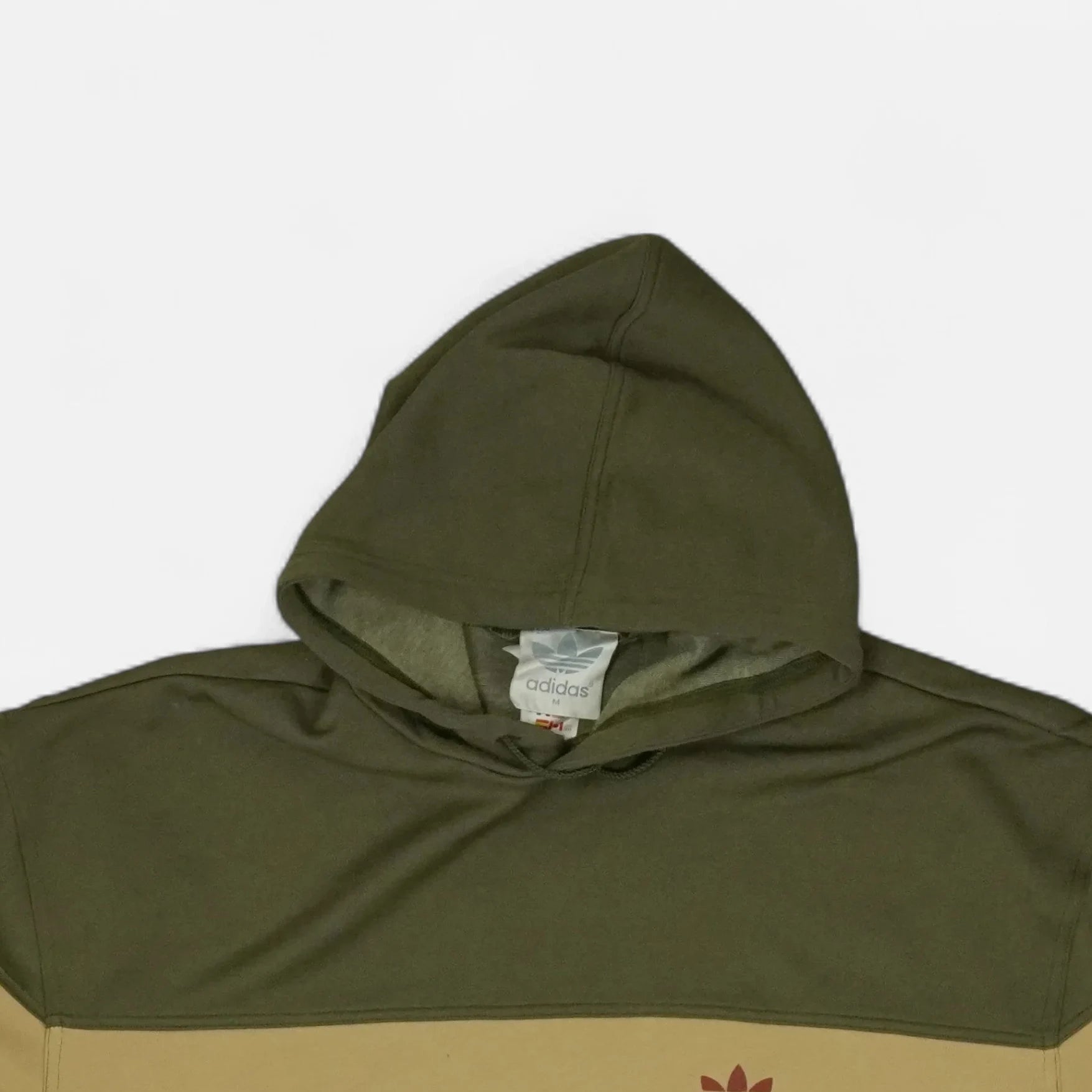Vintage Adidas Green Hoodie (M)