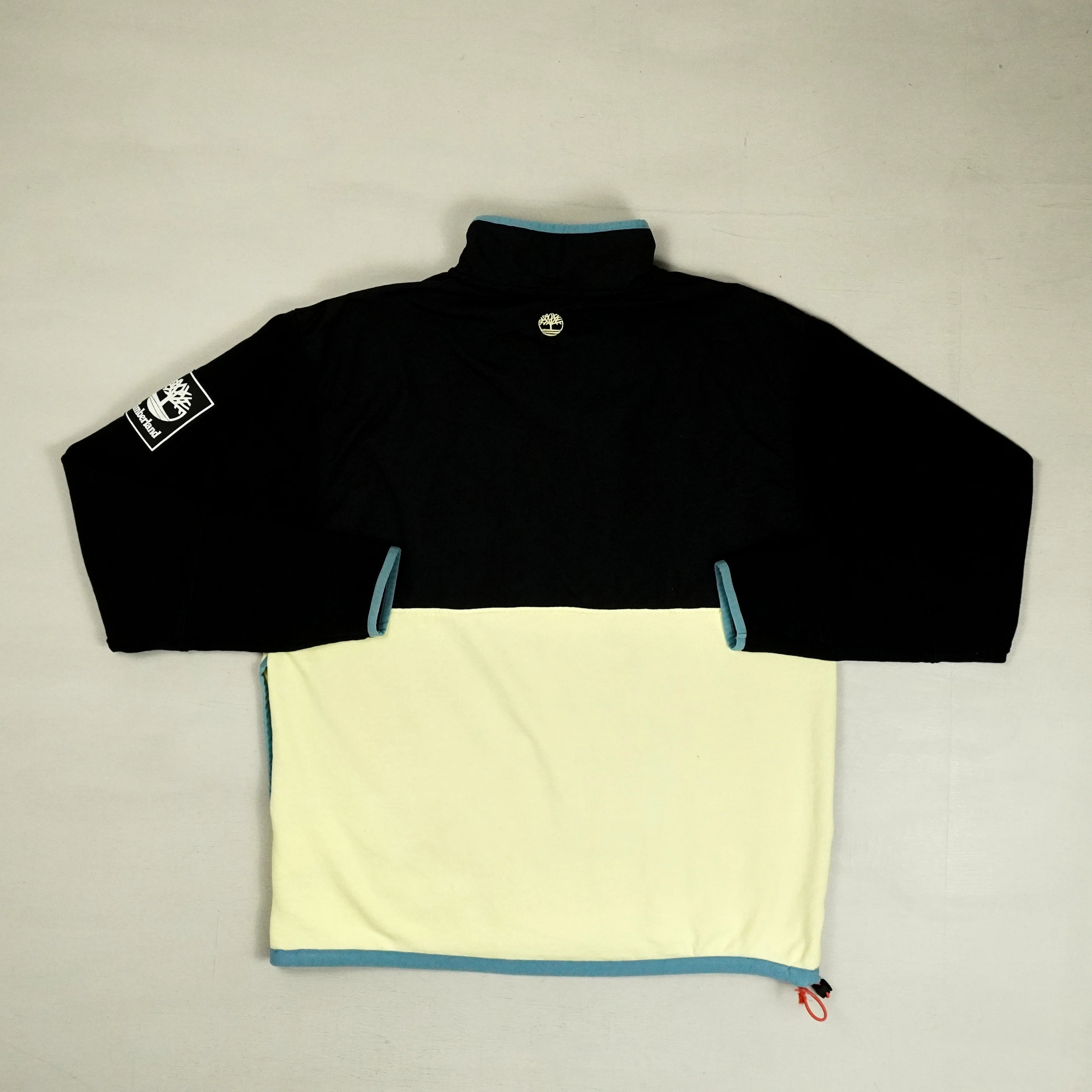 Vintage Timberland Black Button Up Fleece (M)
