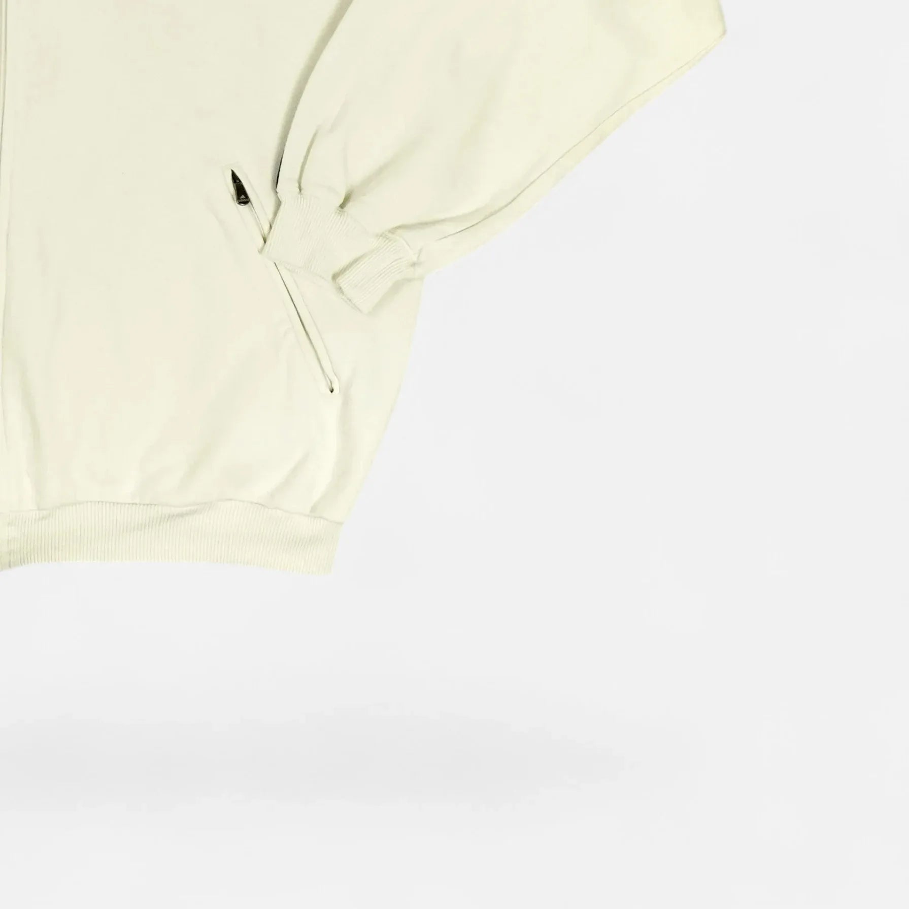 Vintage Adidas White Trackjacket (M)