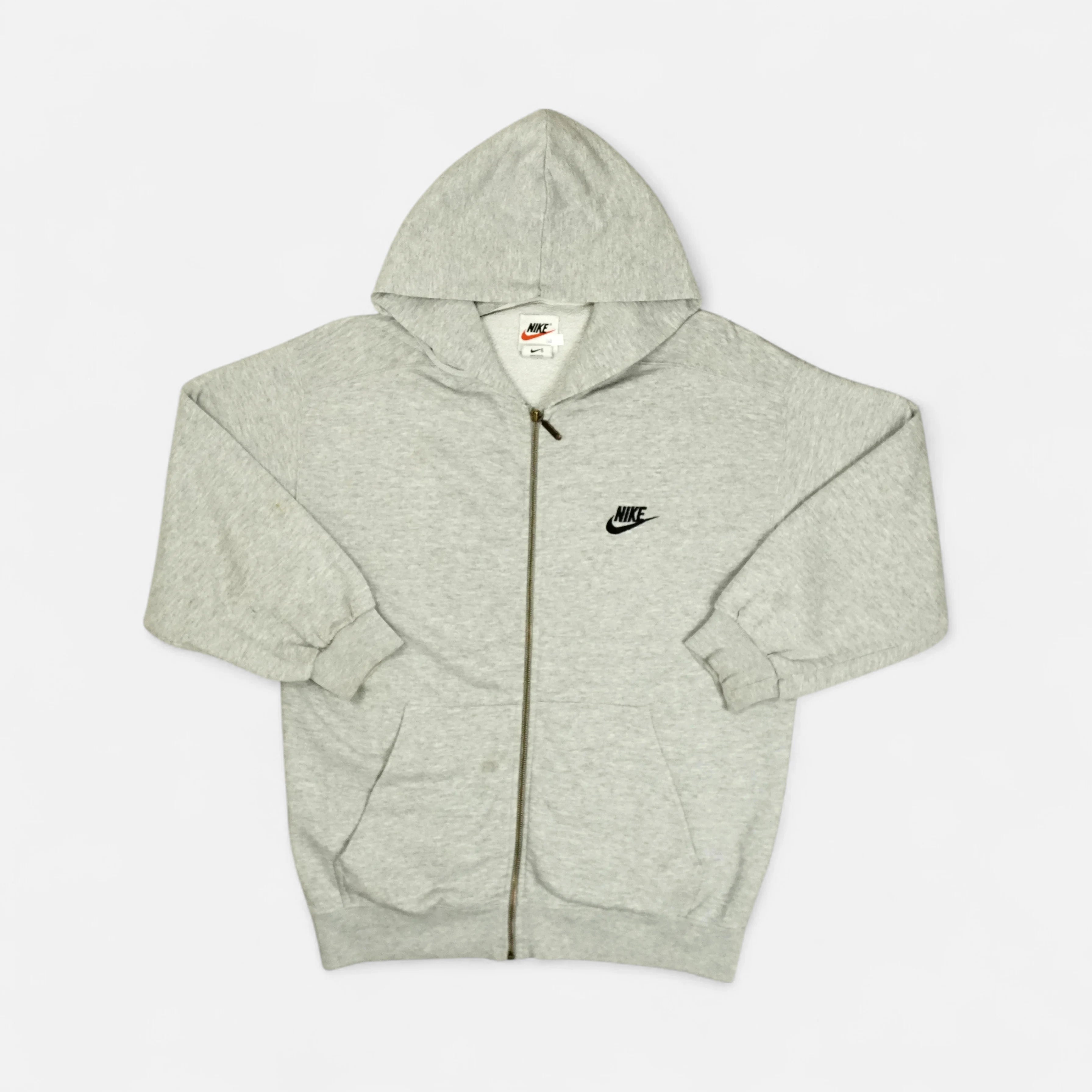 Vintage Nike Grey Zippie (M)