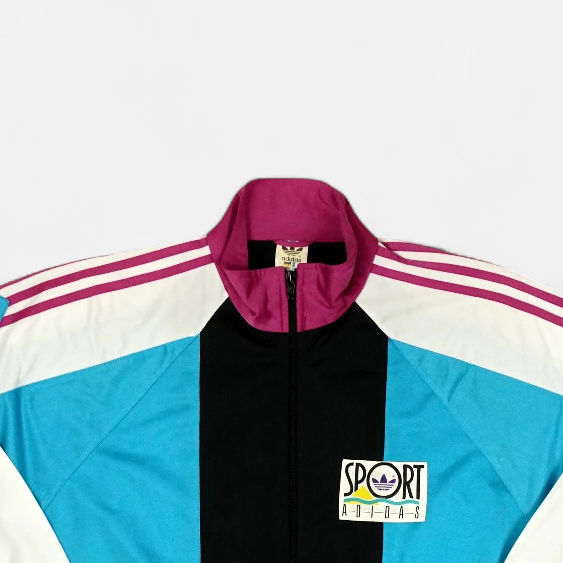 Vintage Adidas Sport Blue Trackjacket (S)
