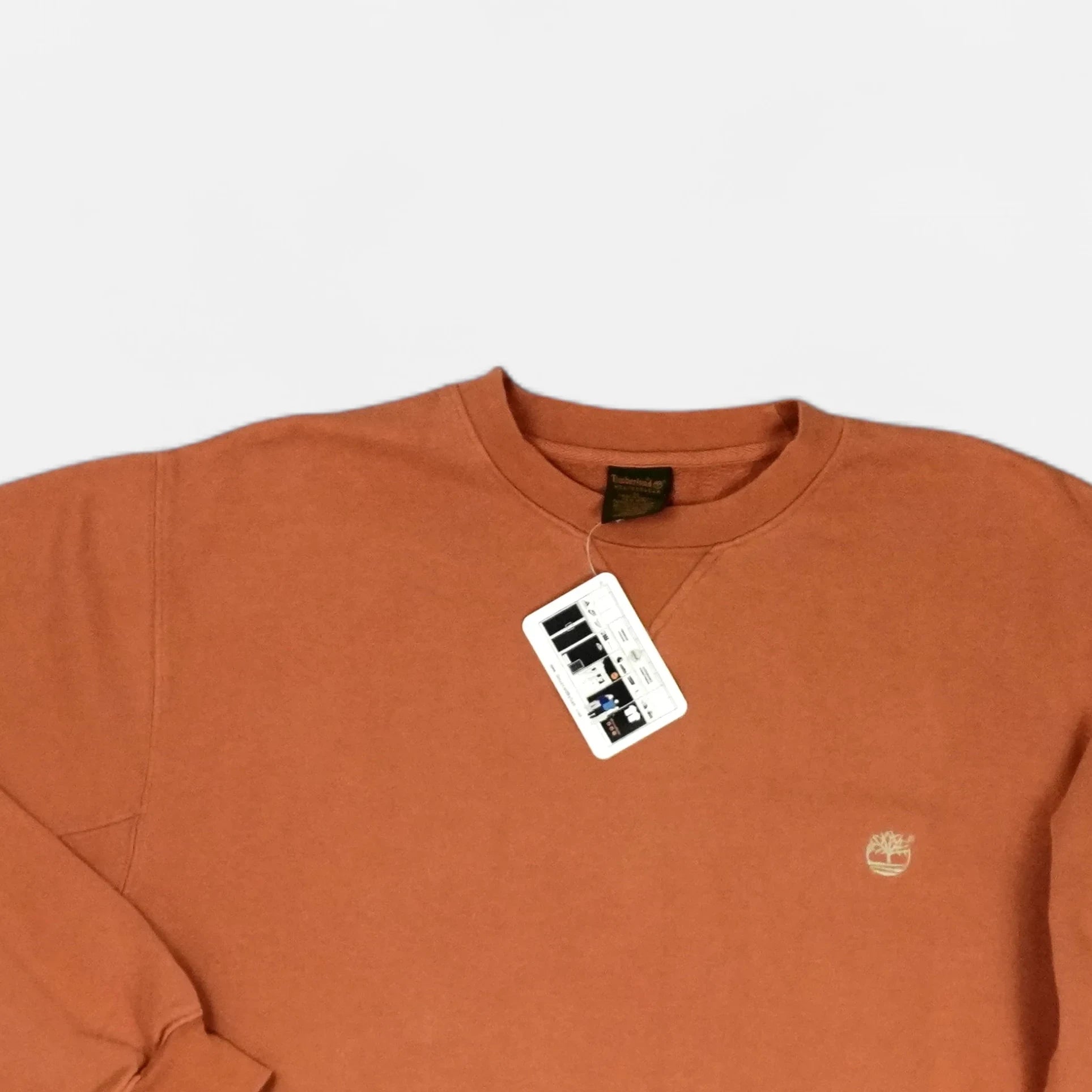 Vintage Timberland Orange Sweatshirt (M)