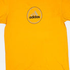 Vintage Adidas Yellow T-shirt (L)