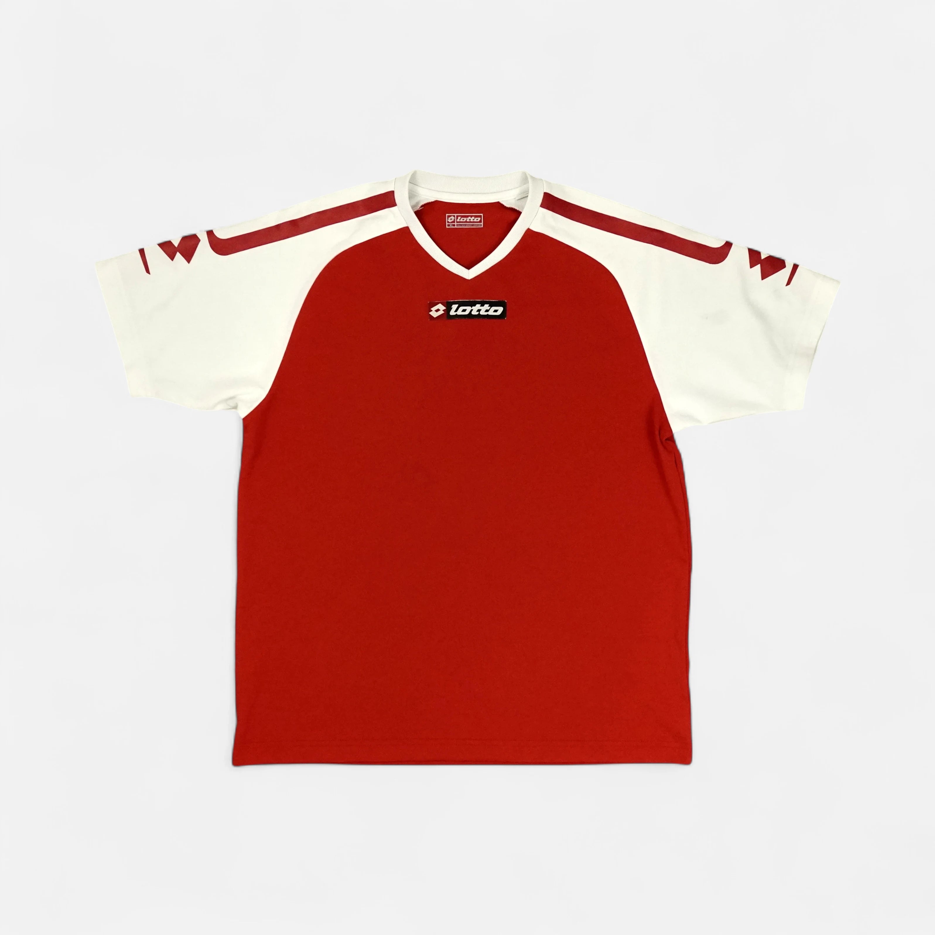 Vintage Lotto Red Football Shirt (L)