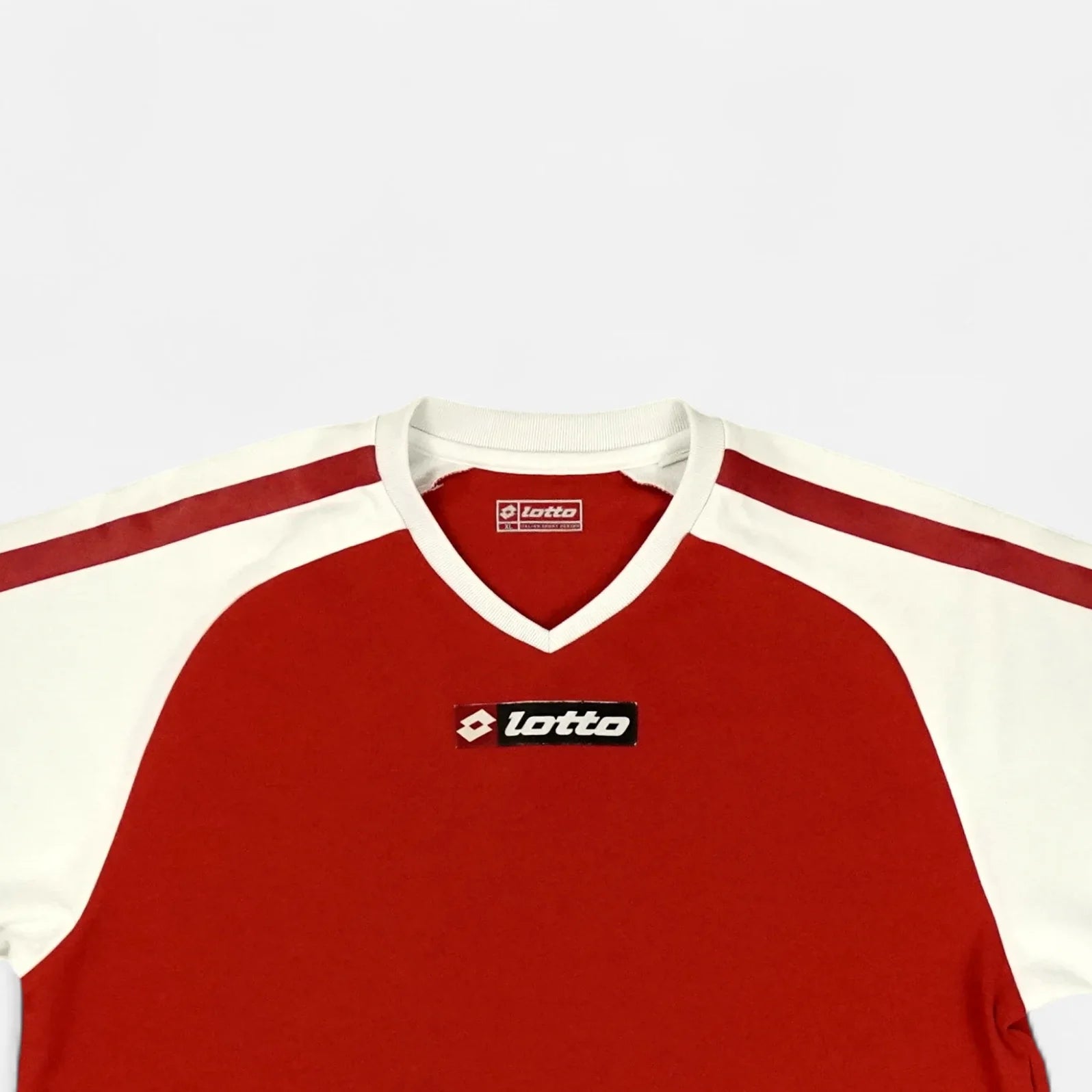 Vintage Lotto Red Football Shirt (L)