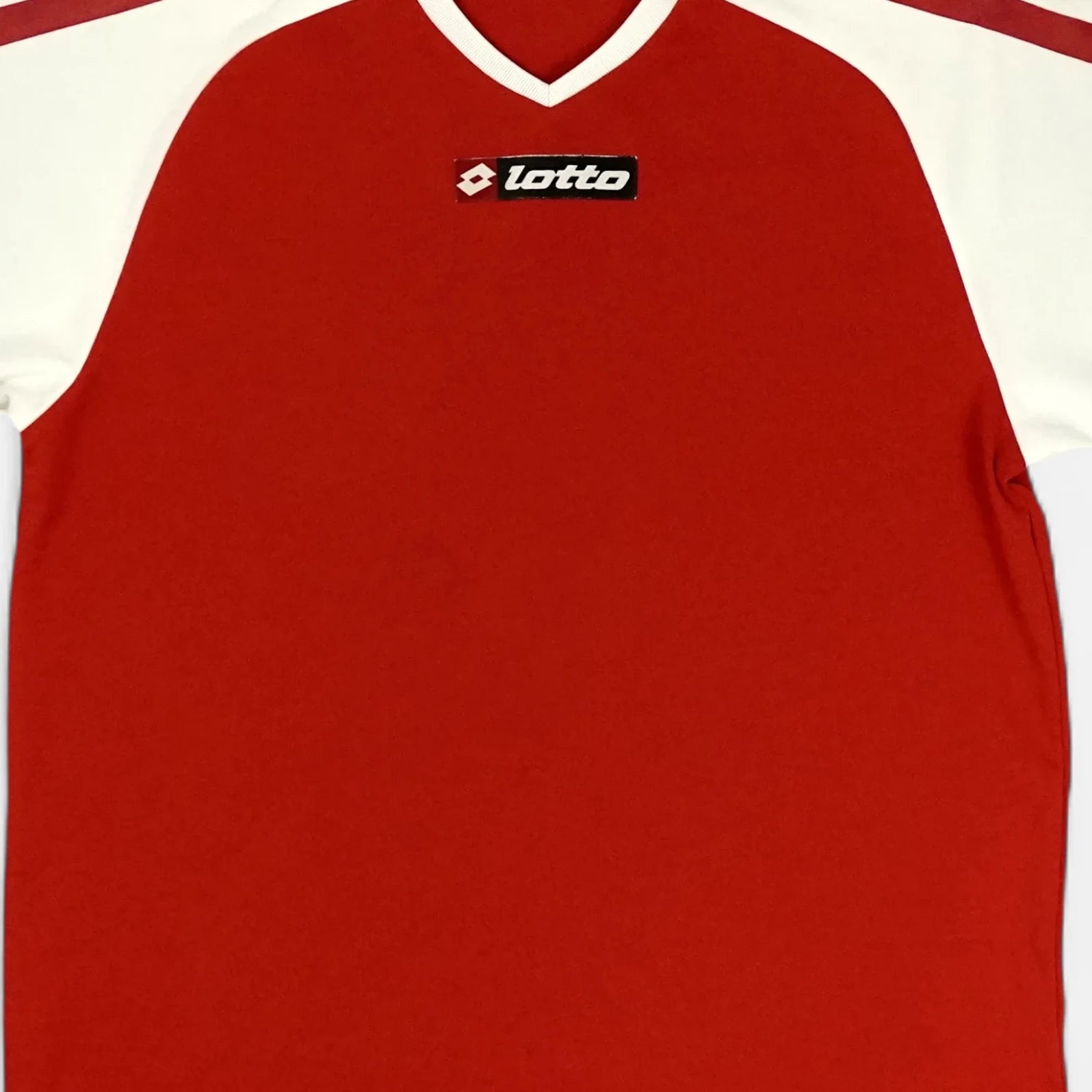 Vintage Lotto Red Football Shirt (L)