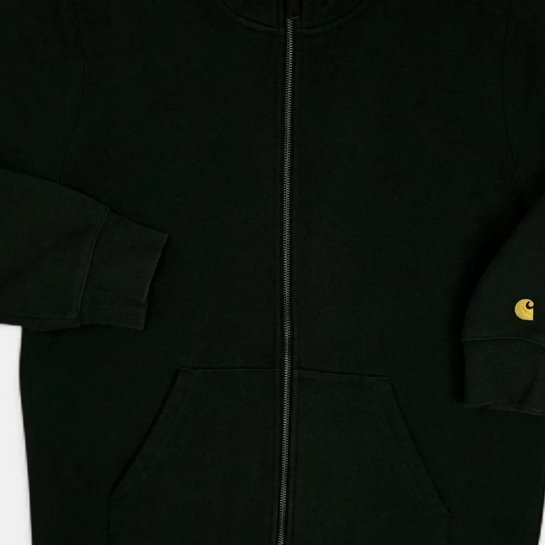 Vintage Carhartt Green Zip Up Jacket(M)
