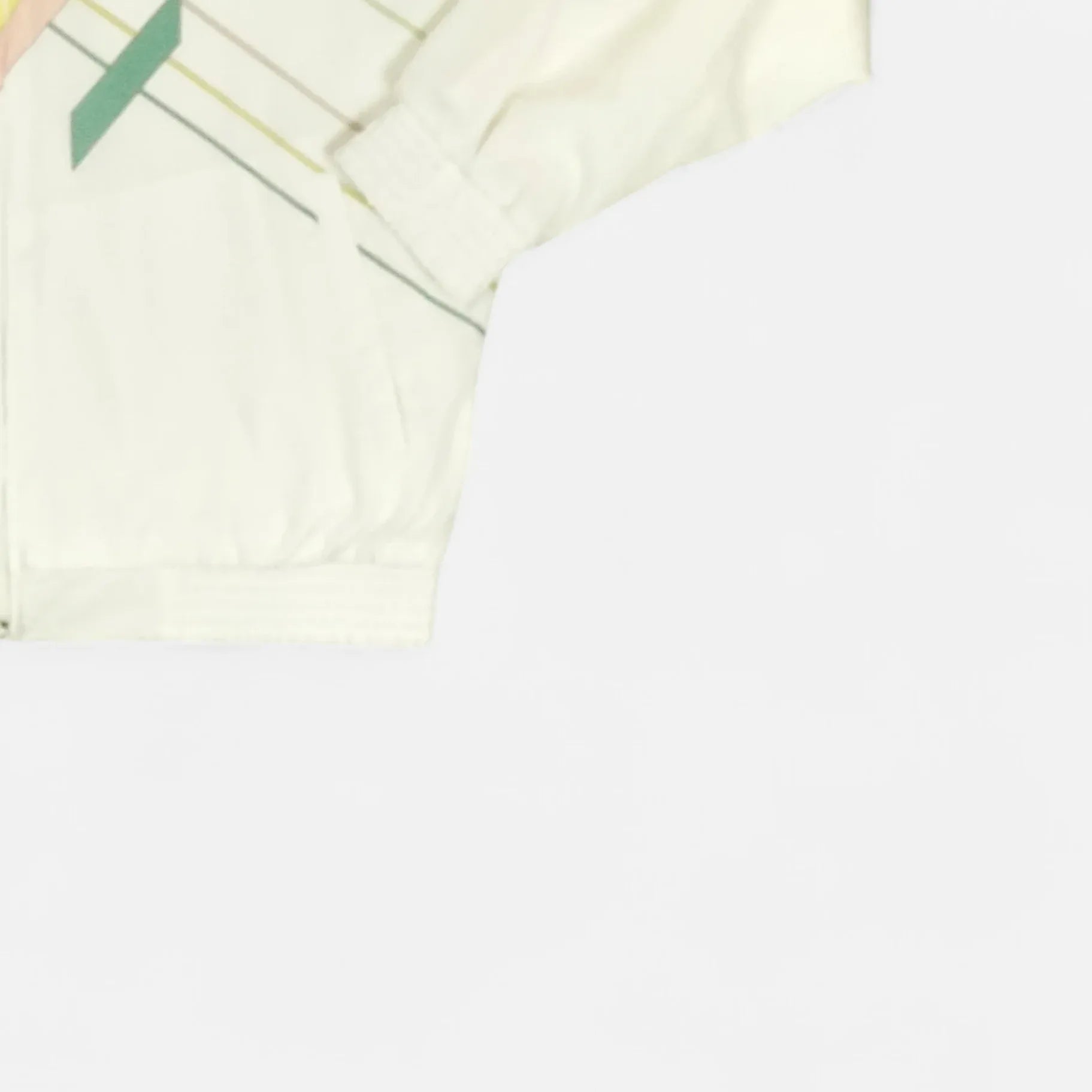 Vintage Adidas White Trackjacket Womens (S)