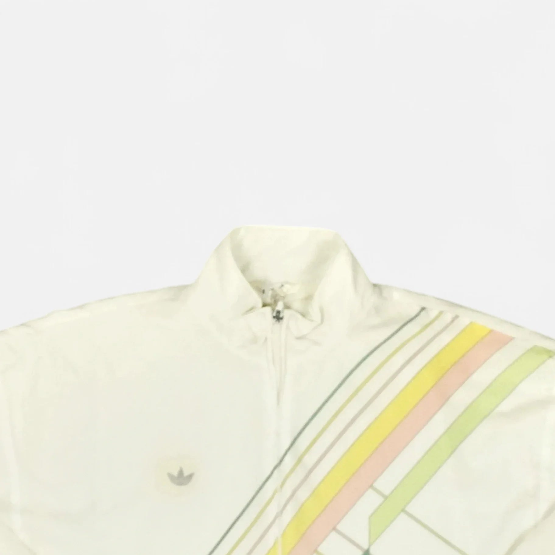 Vintage Adidas White Trackjacket Womens (S)