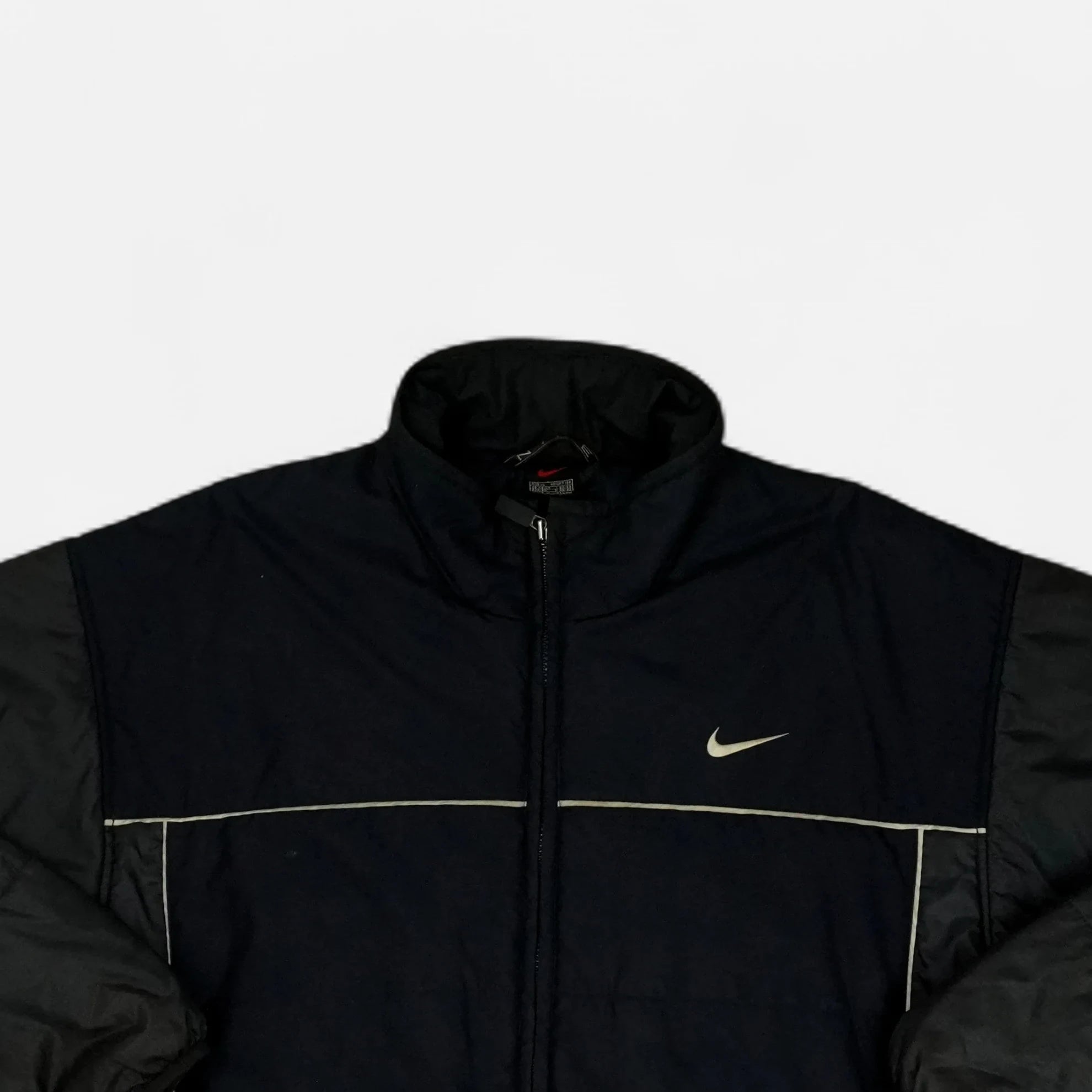 Vintage Nike Navy Puffer Coat (XL)