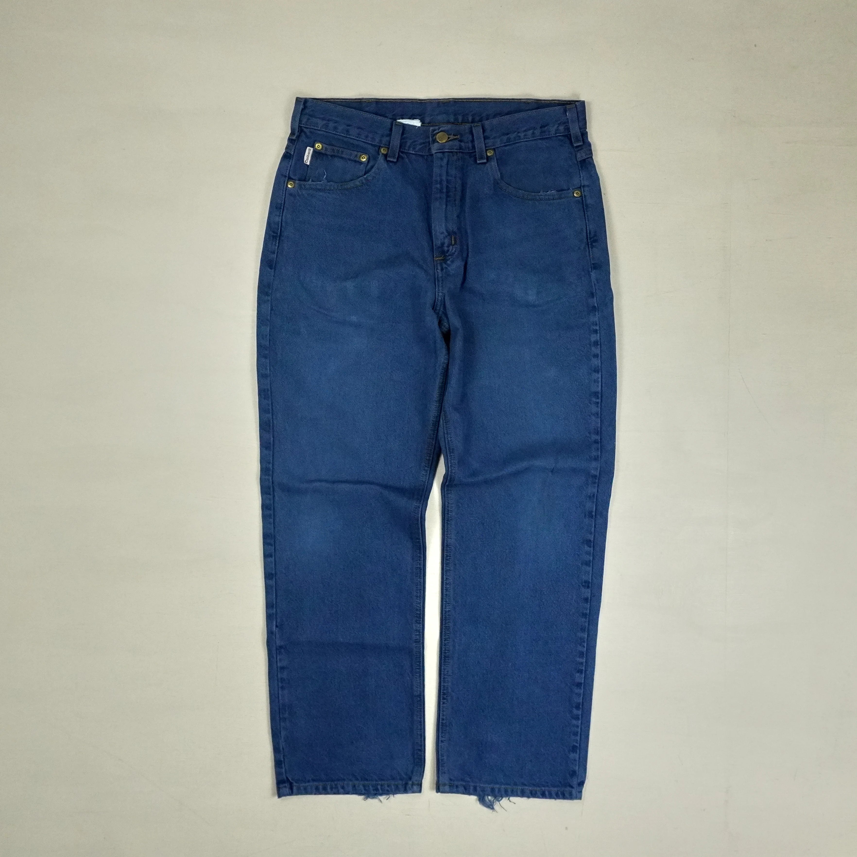 Carhartt Vintage Blue Trousers (32 X 29)
