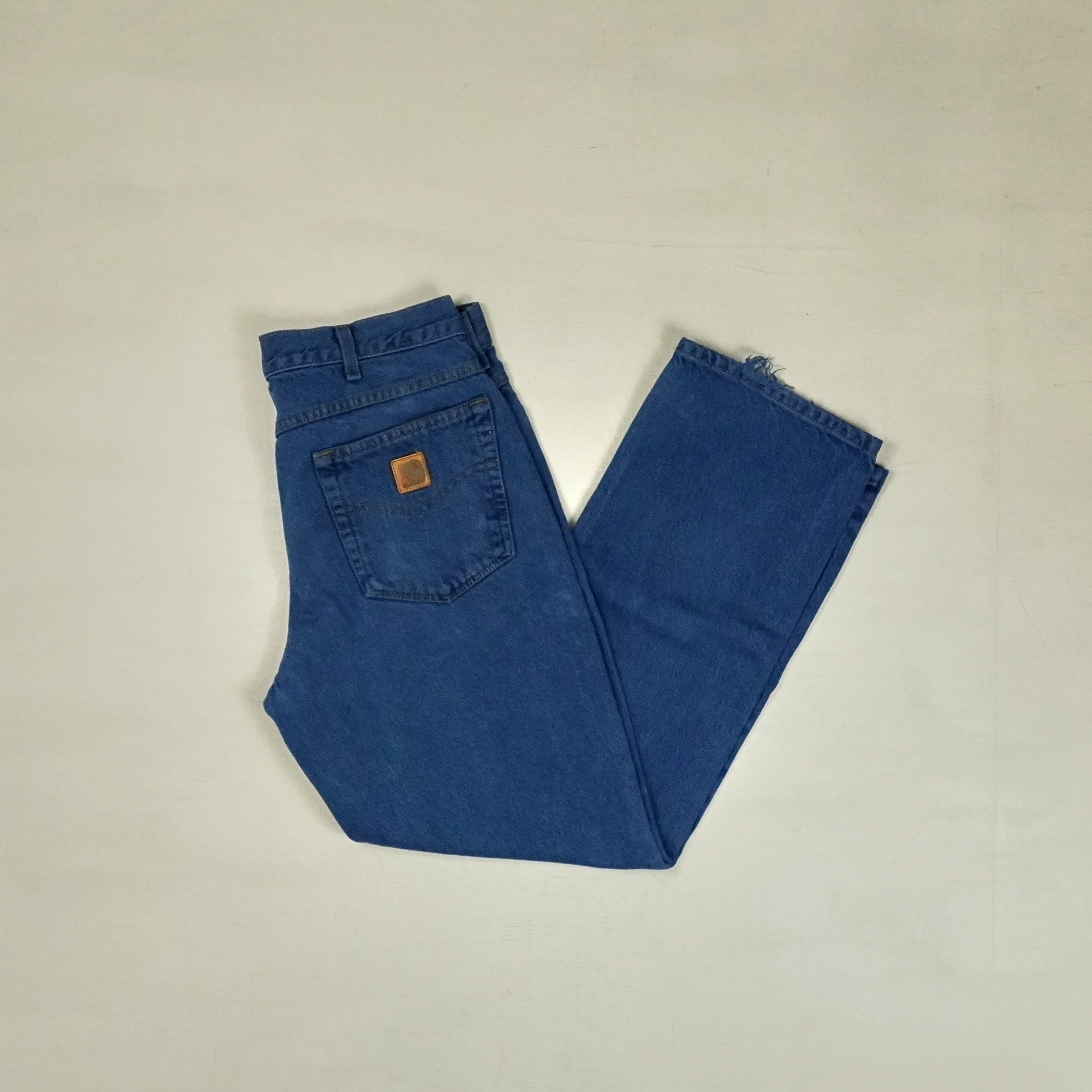 Carhartt Vintage Blue Trousers (32 X 29)