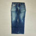 levis 501s Vintage Blue Trousers (34 X 34)