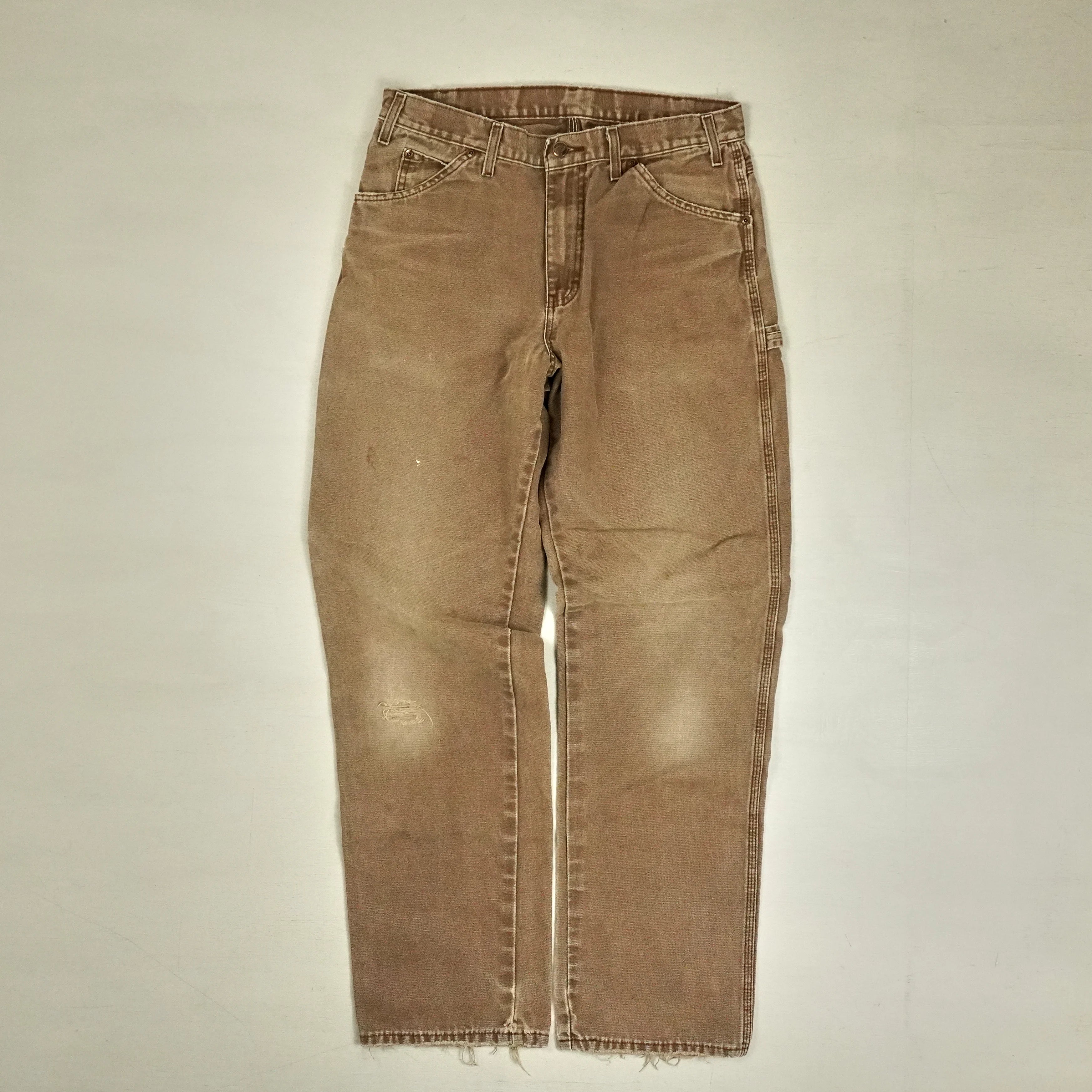 Dickies Vintage Brown Trousers (33 X 32)