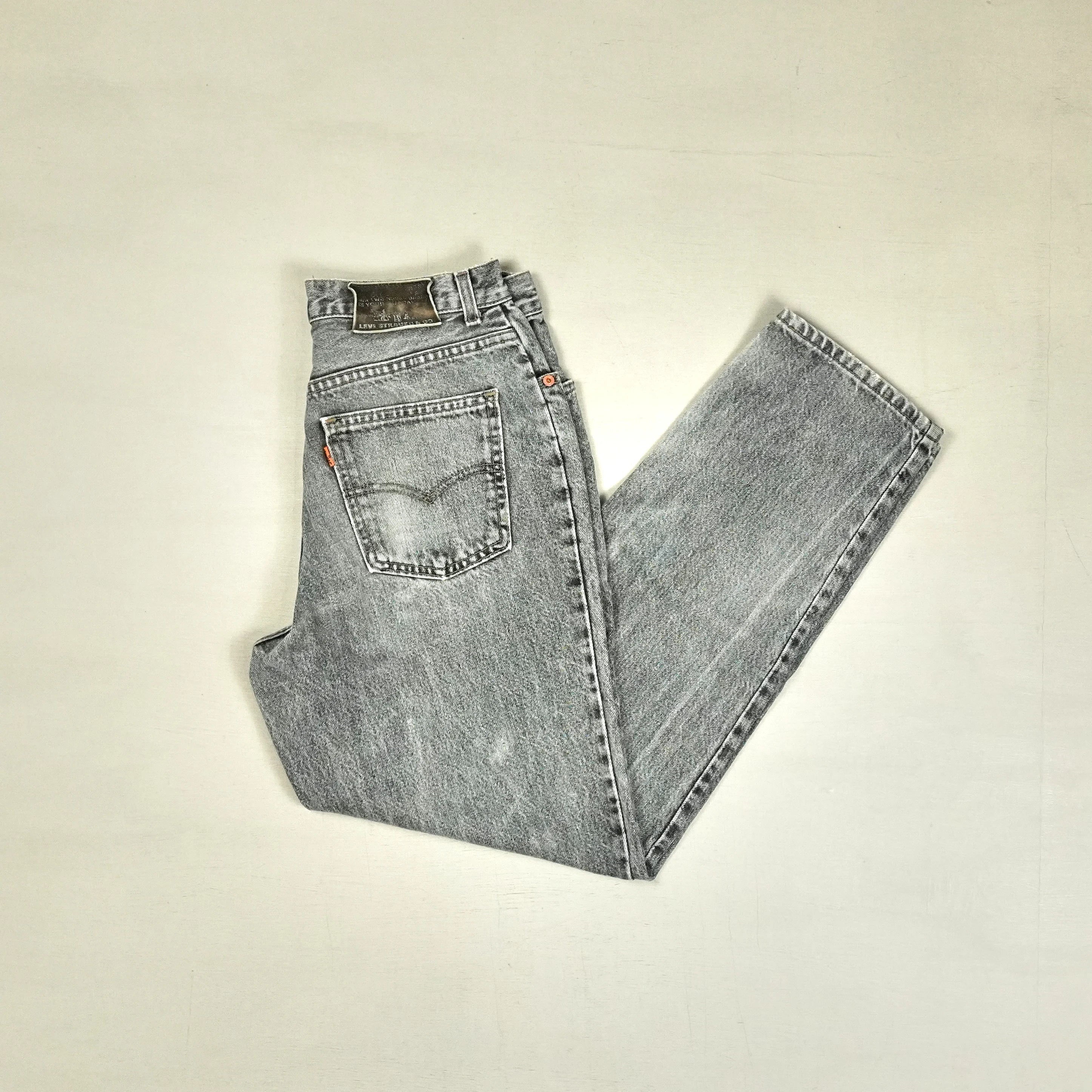 Levis Vintage Gray Jeans ( 30 X 29 )