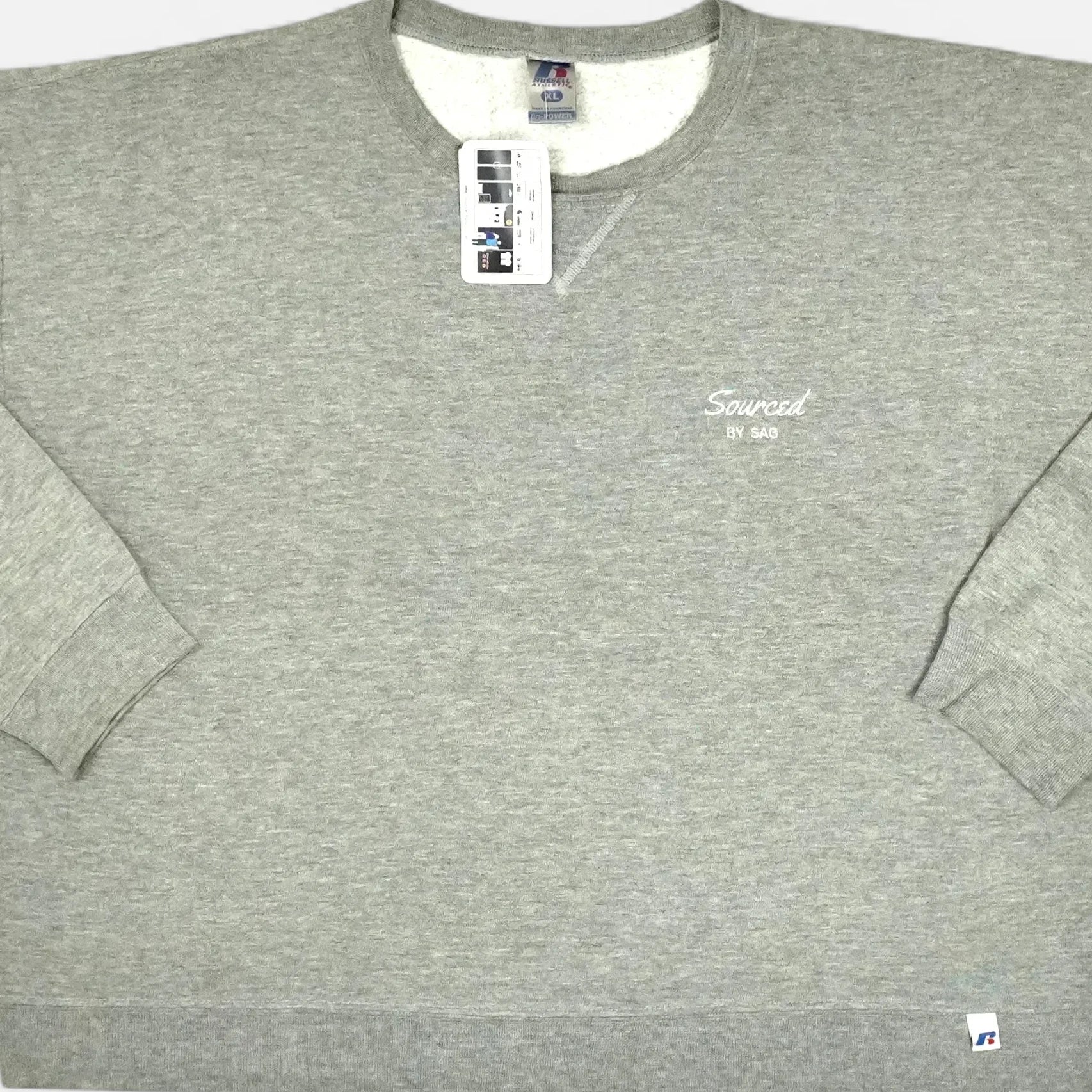 reSourced Studios Vintage Crewneck In Gray