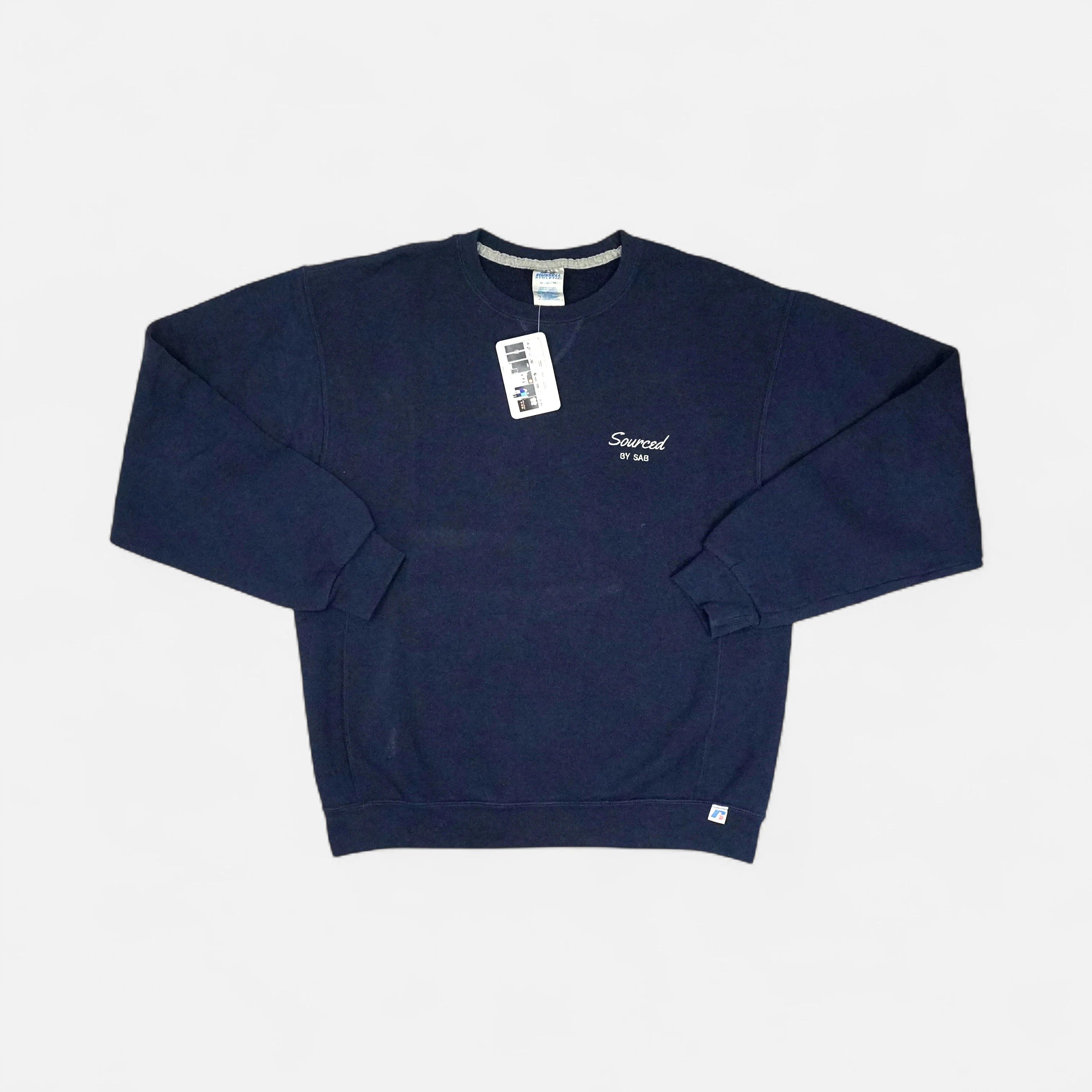 reSourced Studios Vintage Crewneck In Navy ( S )