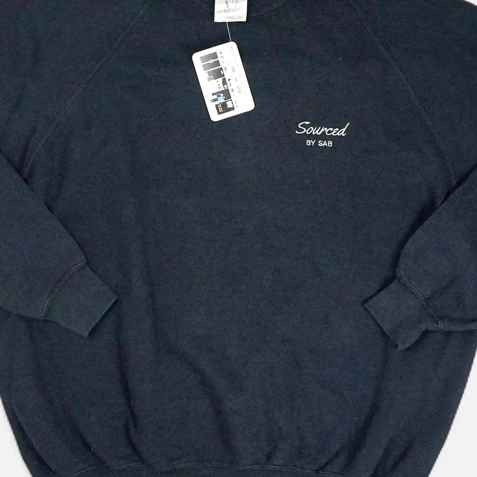 reSourced Studios Vintage Crewneck In Black ( M )