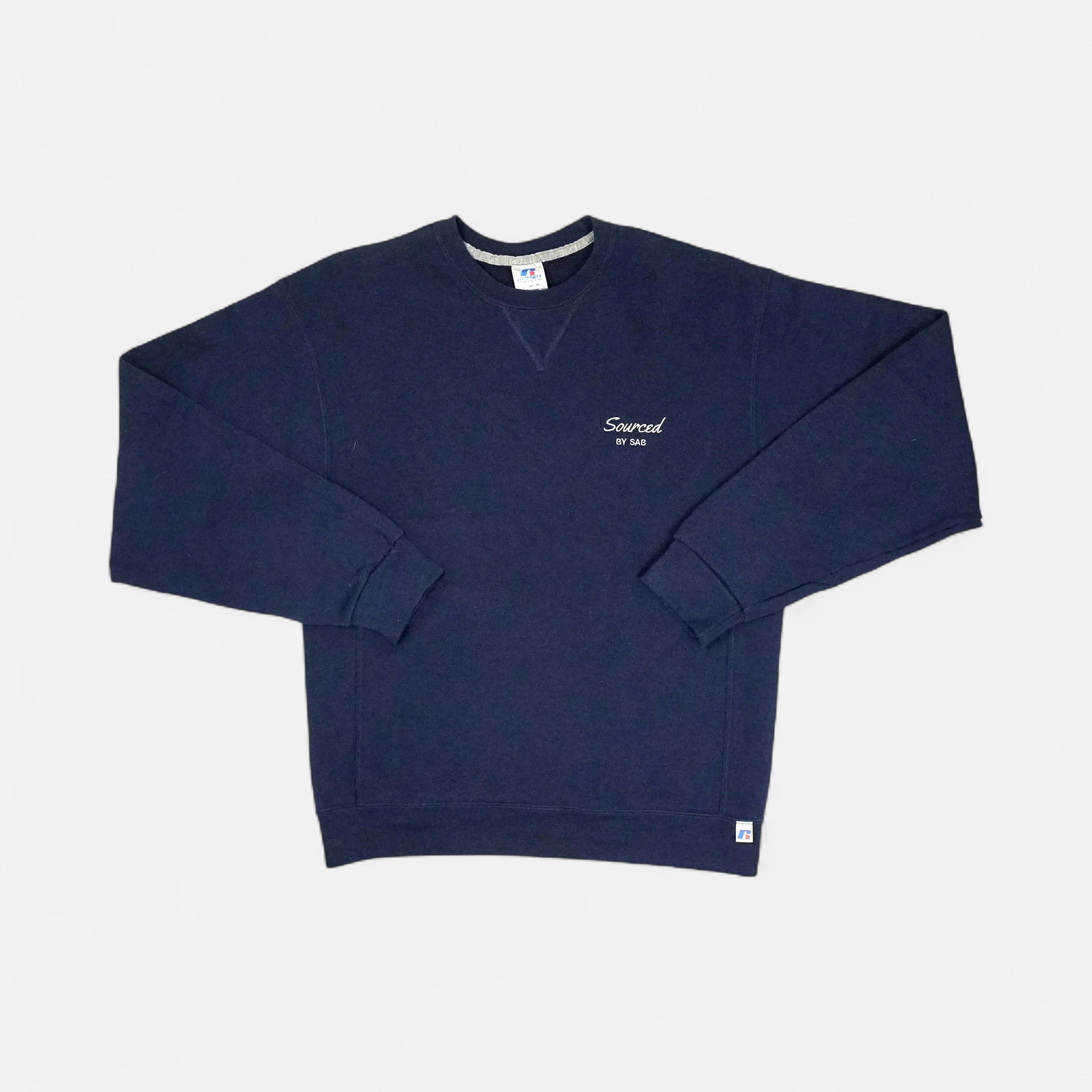 reSourced Studios Vintage Crewneck In Navy ( M )