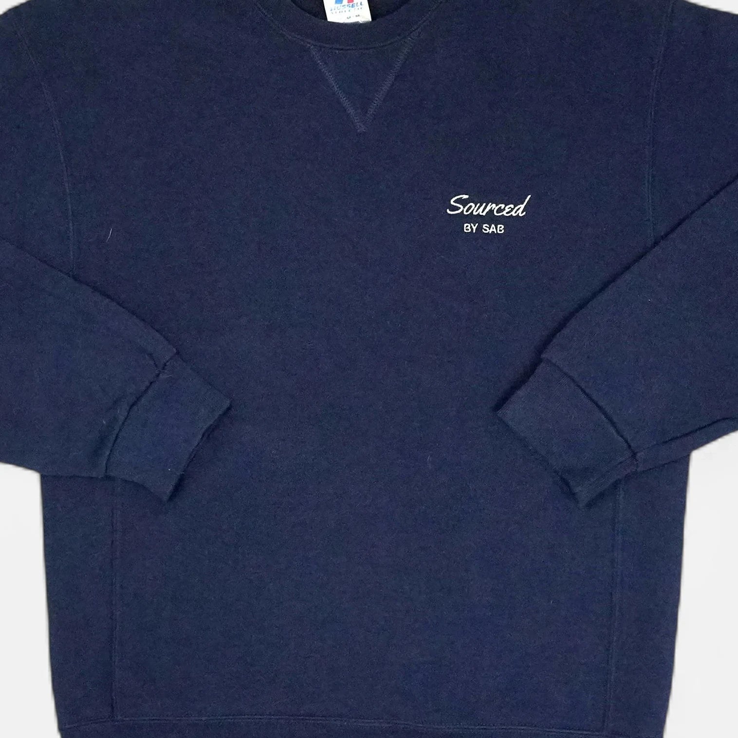 reSourced Studios Vintage Crewneck In Navy ( M )