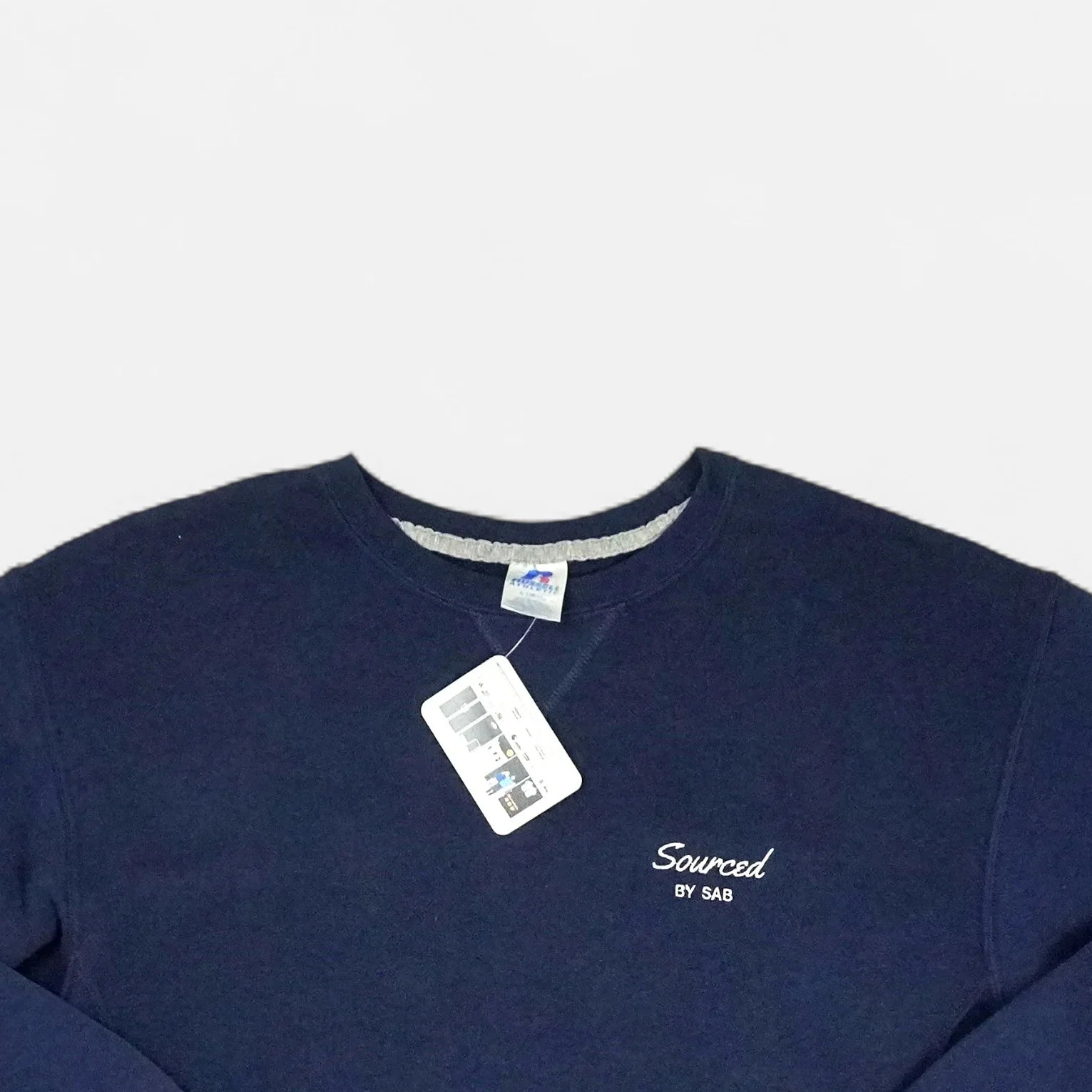 reSourced Studios Vintage Crewneck In Navy ( L )