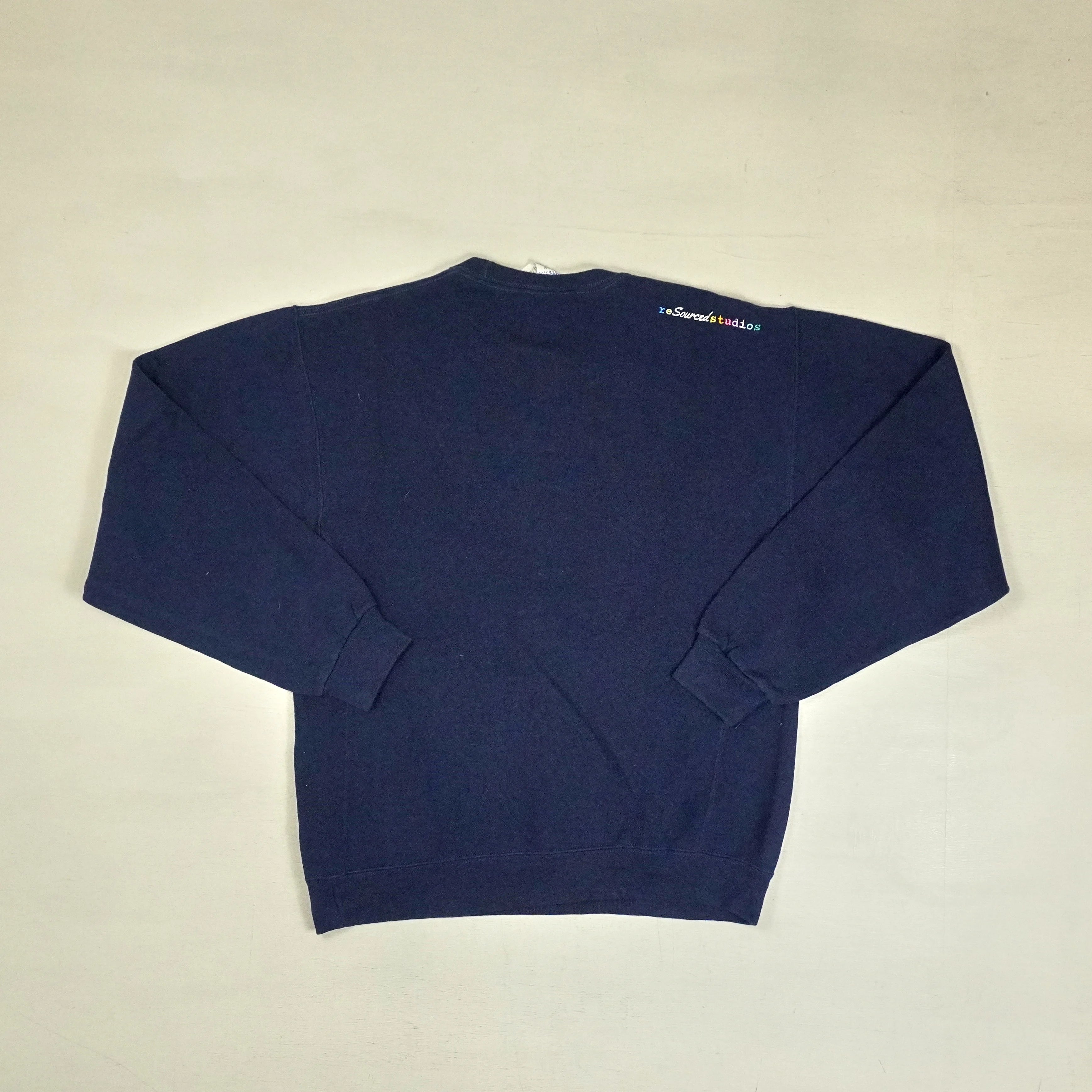 reSourced Studios Vintage Crewneck In Navy ( M )
