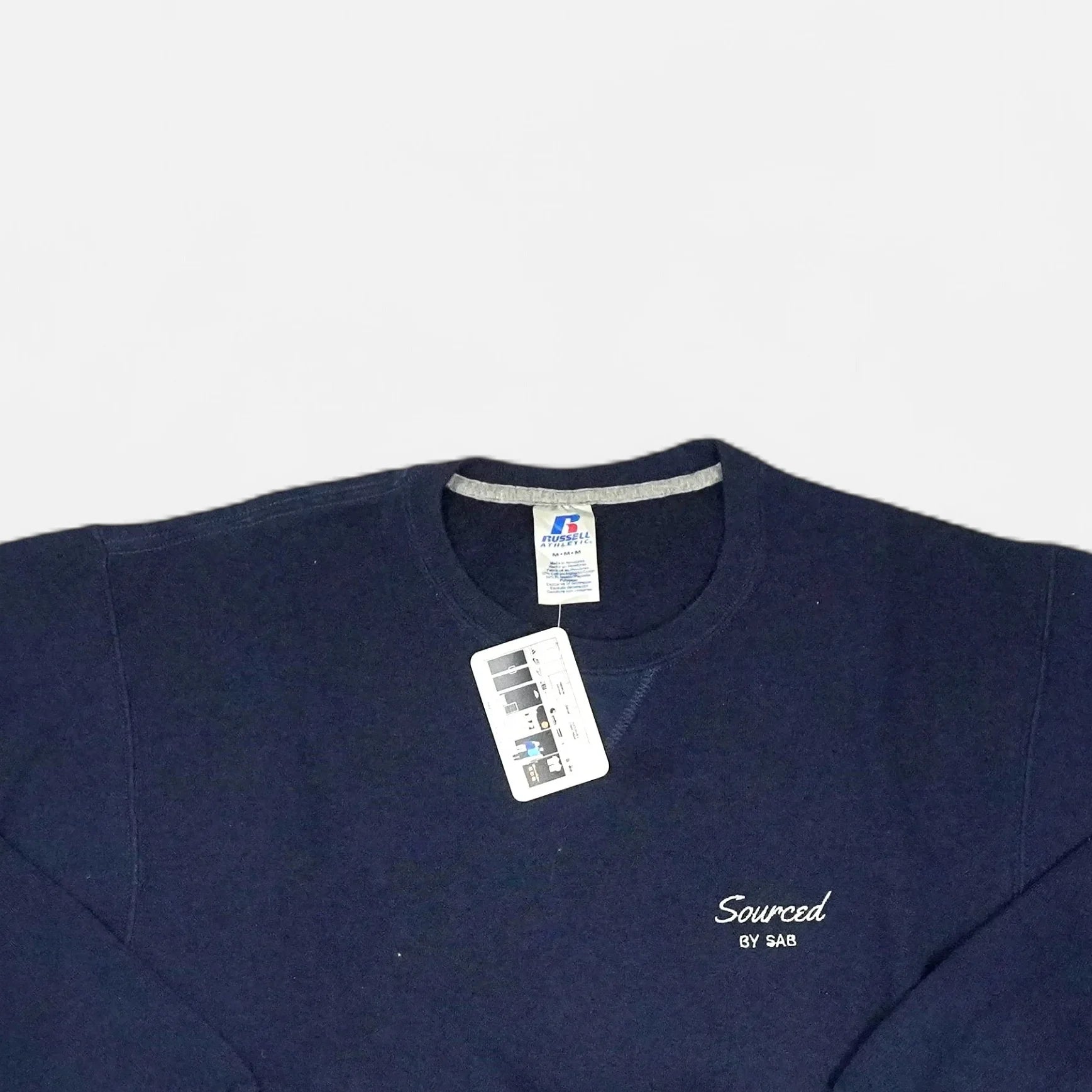 reSourced Studios Vintage Crewneck In Navy ( M )