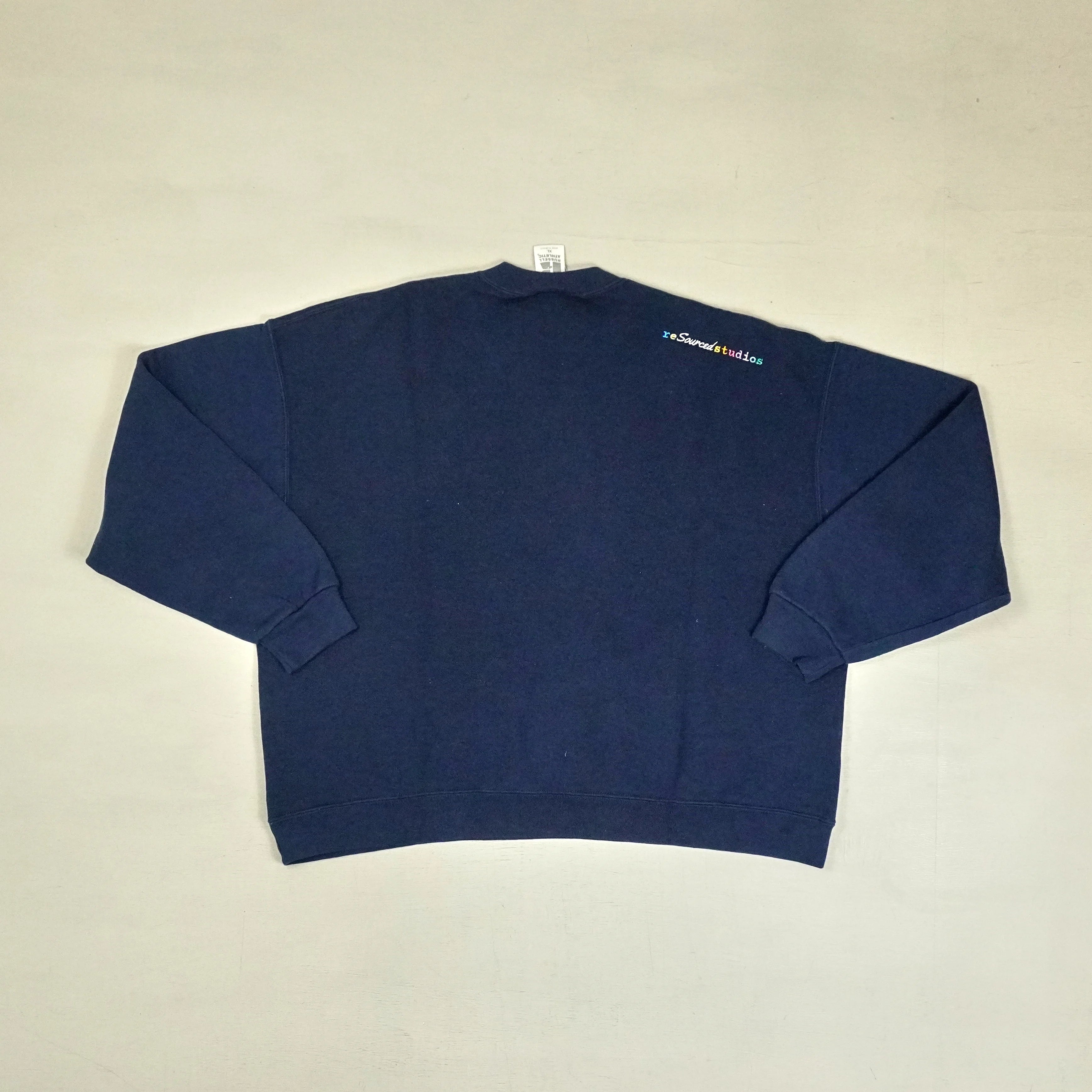 reSourced Studios Vintage Crewneck In Navy ( S )