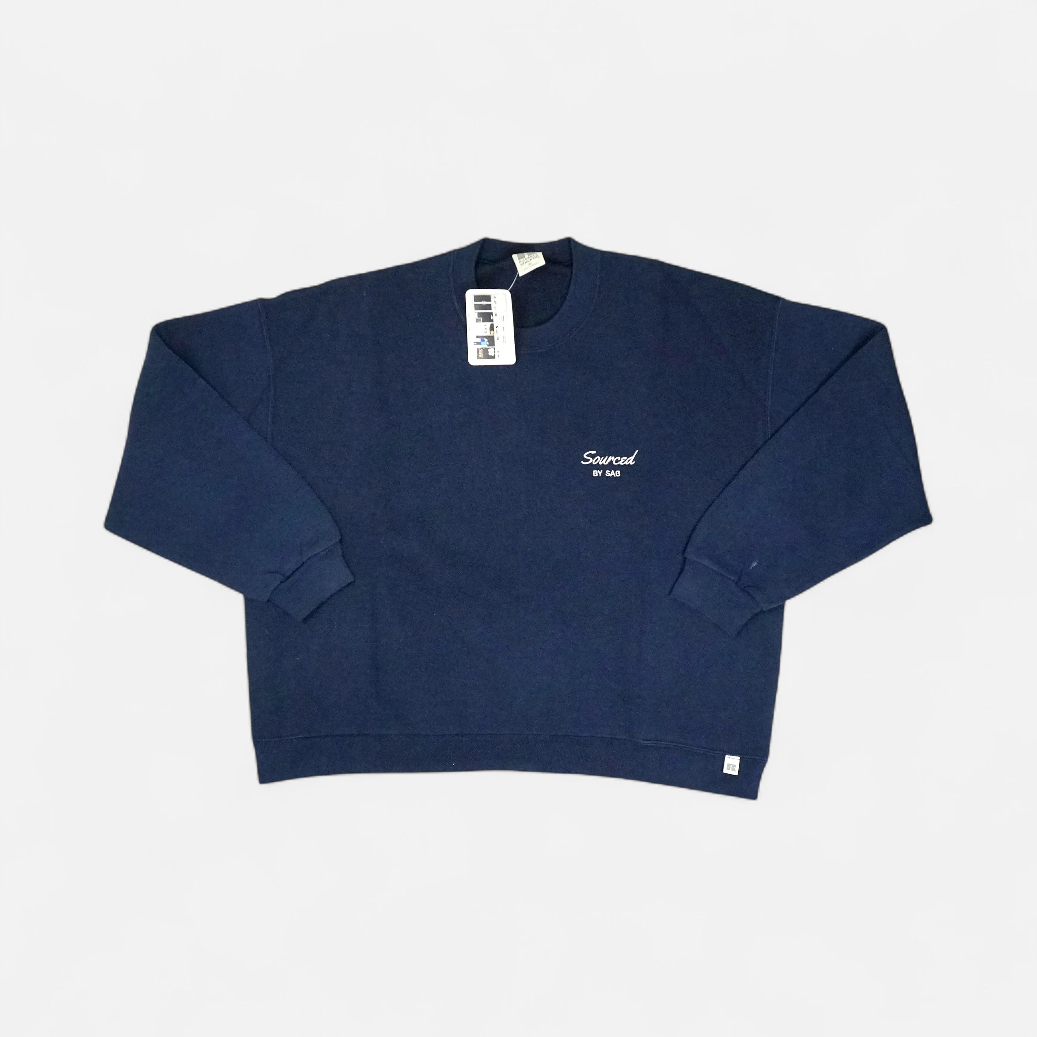 reSourced Studios Vintage Crewneck In Navy ( S )
