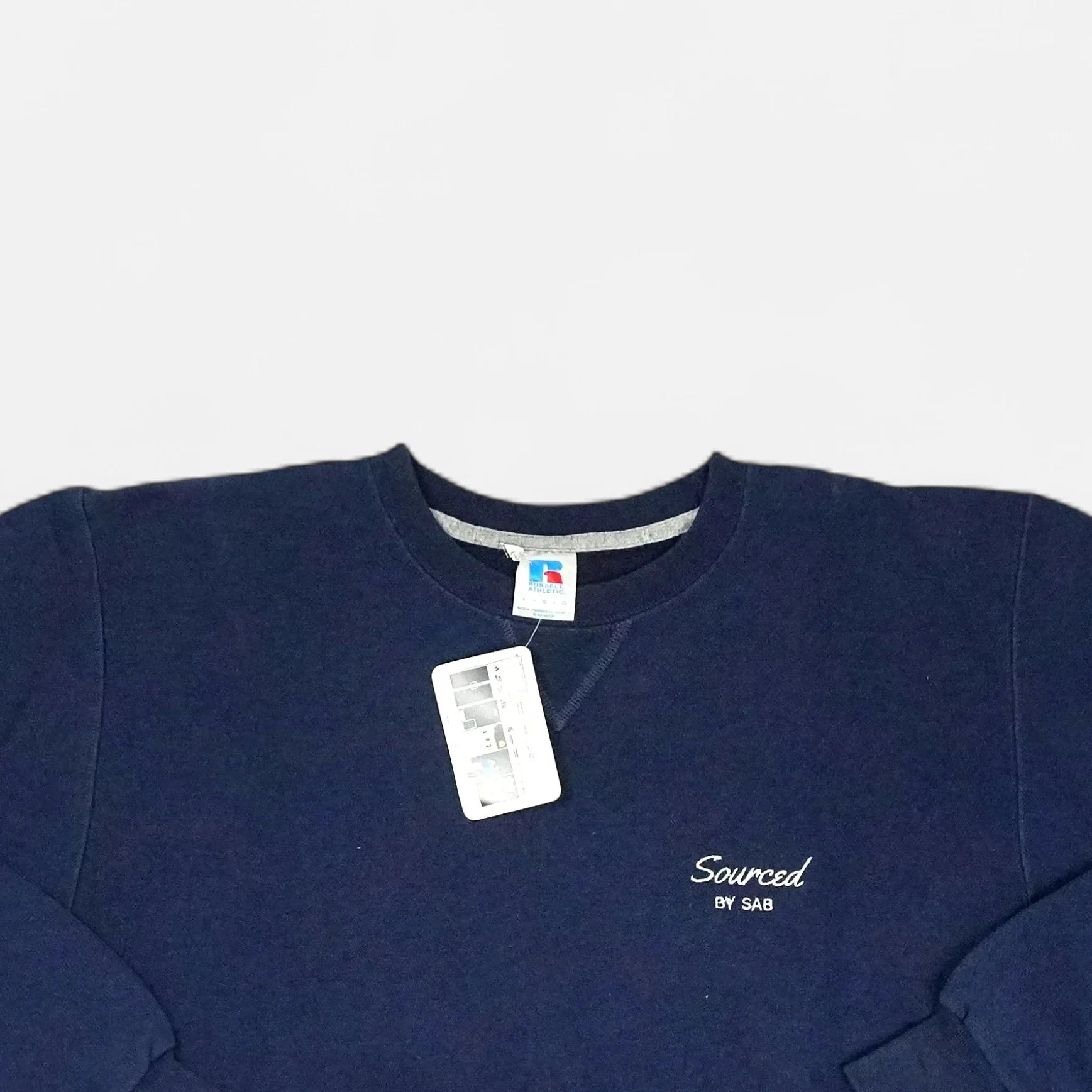 reSourced Studios Vintage Crewneck In Navy ( L )