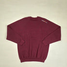 reSourced Studios Vintage Crewneck In Burgandy ( L )