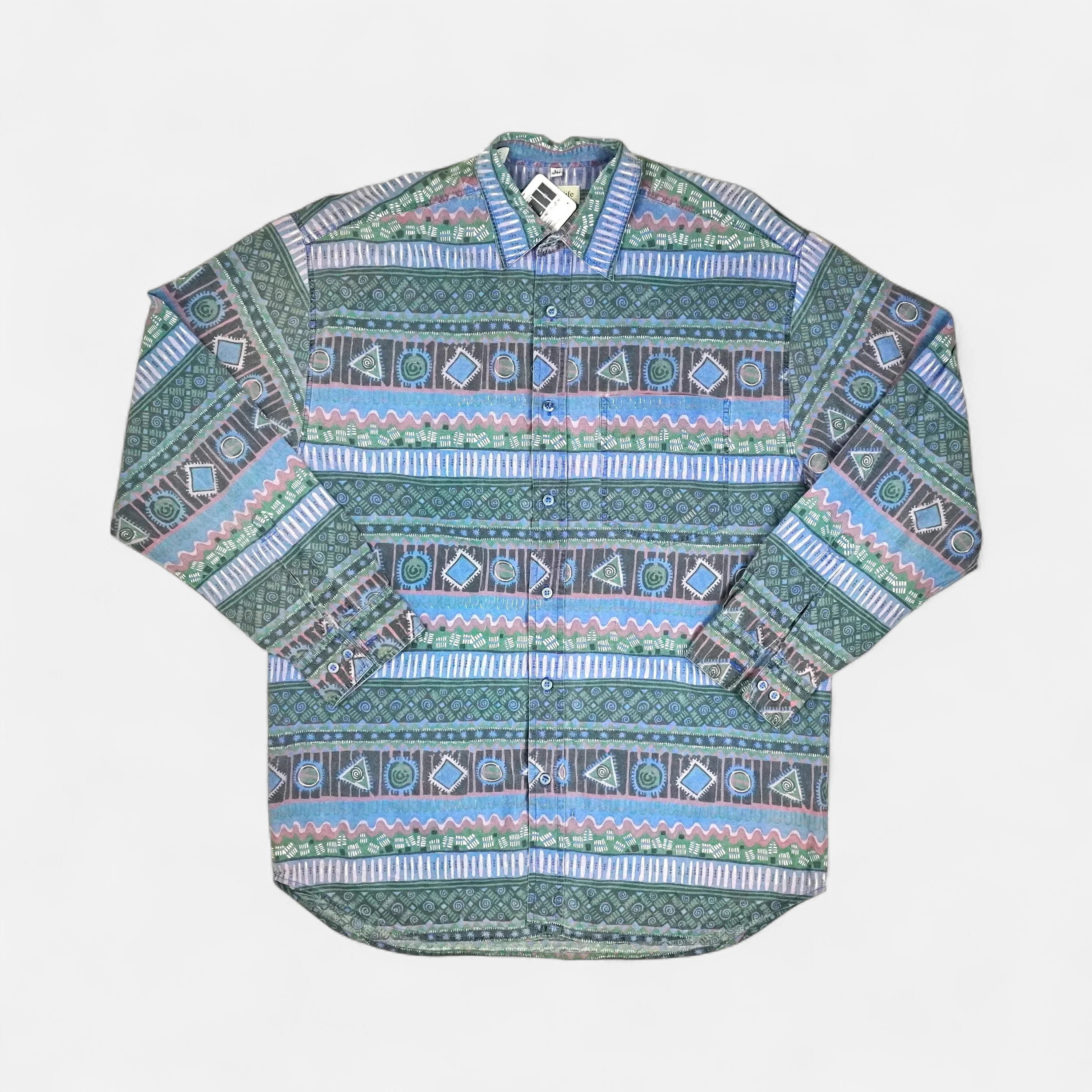 Vintage Funky Shirt In (L)