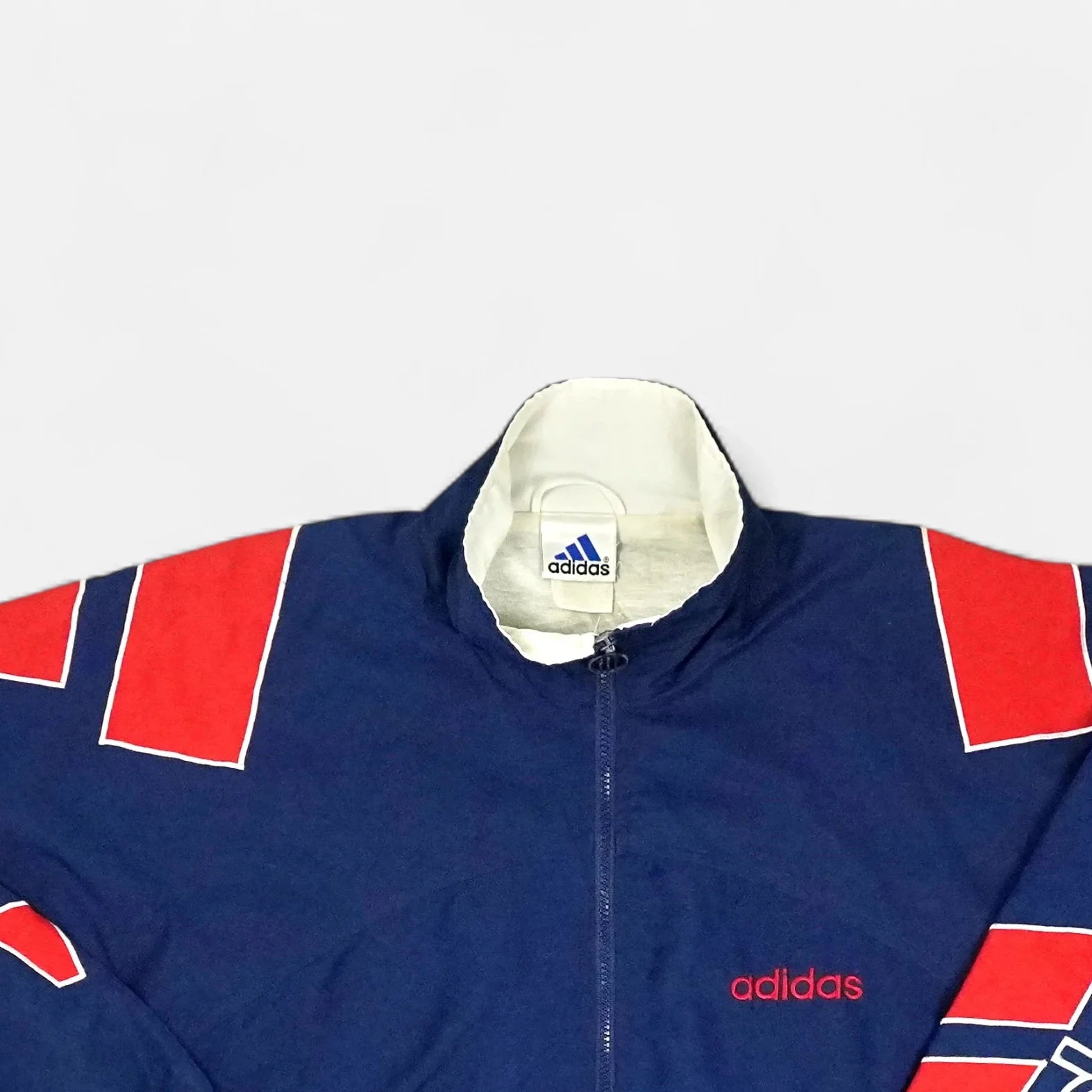 Vintage Adidas Navy Trackjacket (L)
