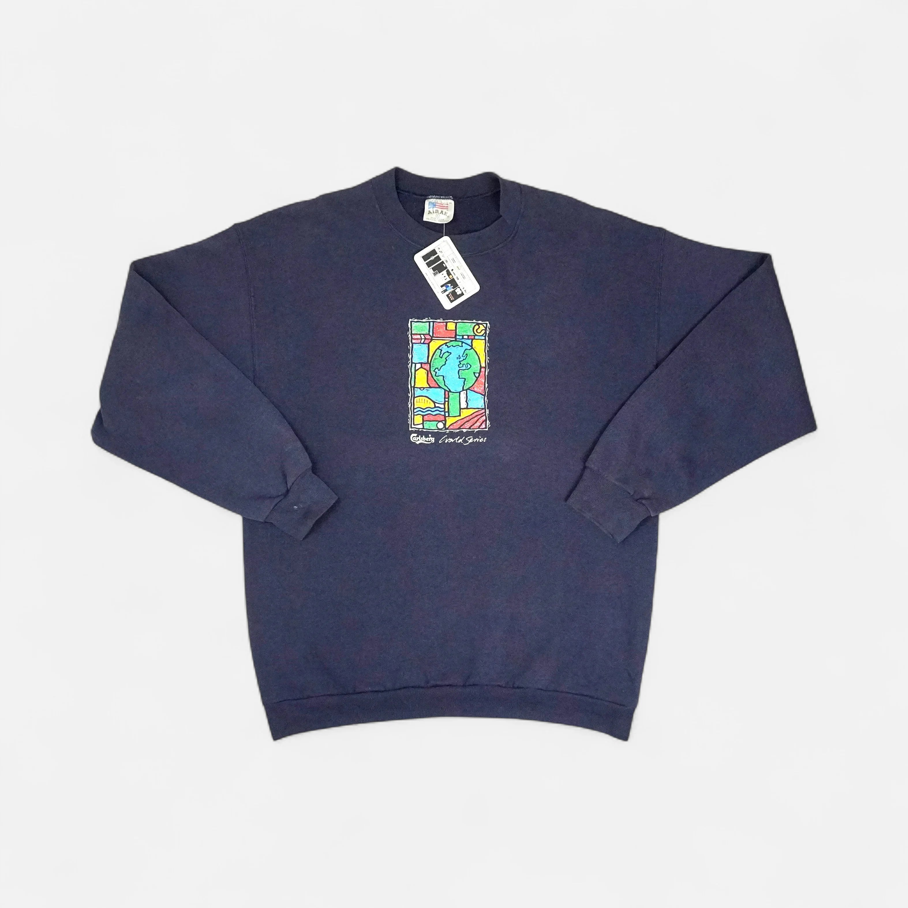 Vintage Airrak Navy Sweatshirt (L)