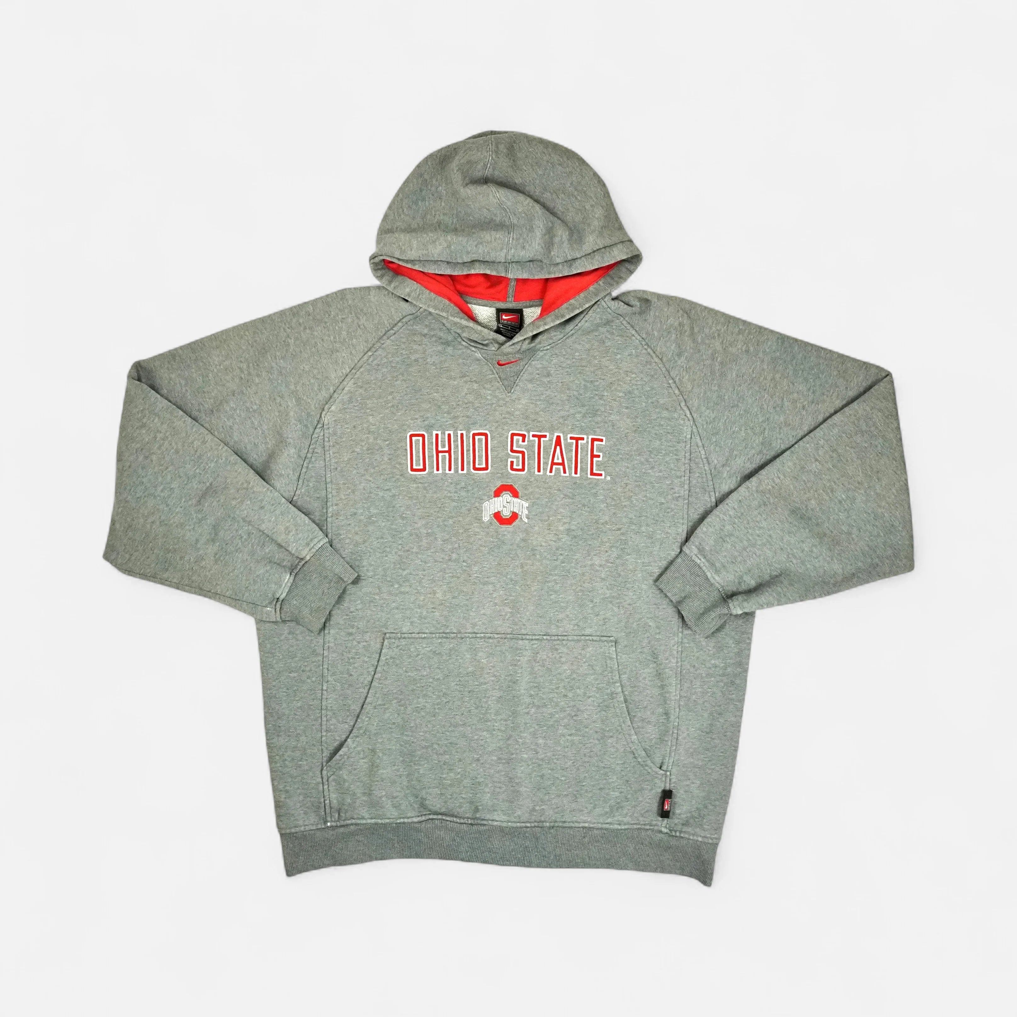 Vintage Nike Grey Hoodie (XL)