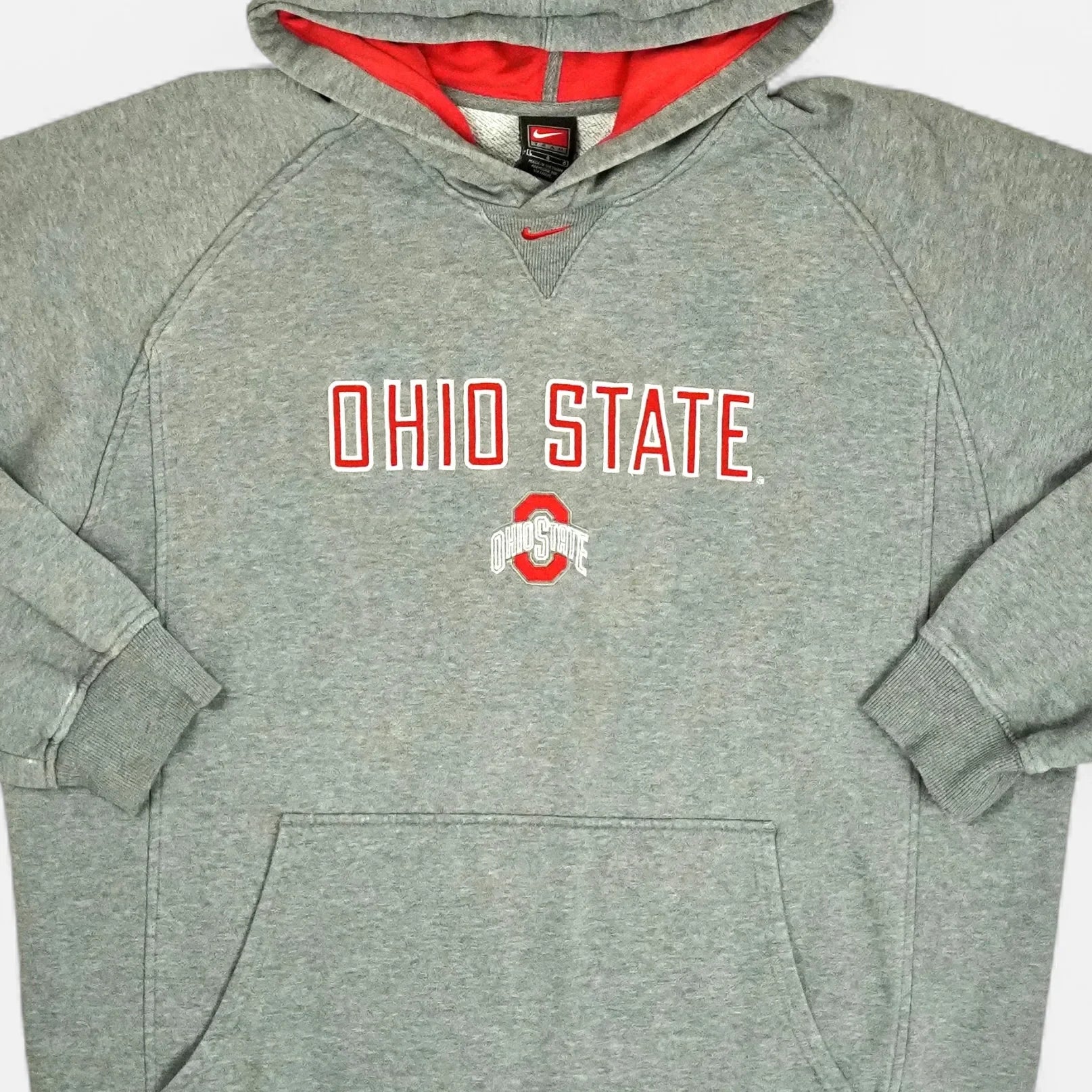 Vintage Nike Grey Hoodie (XL)