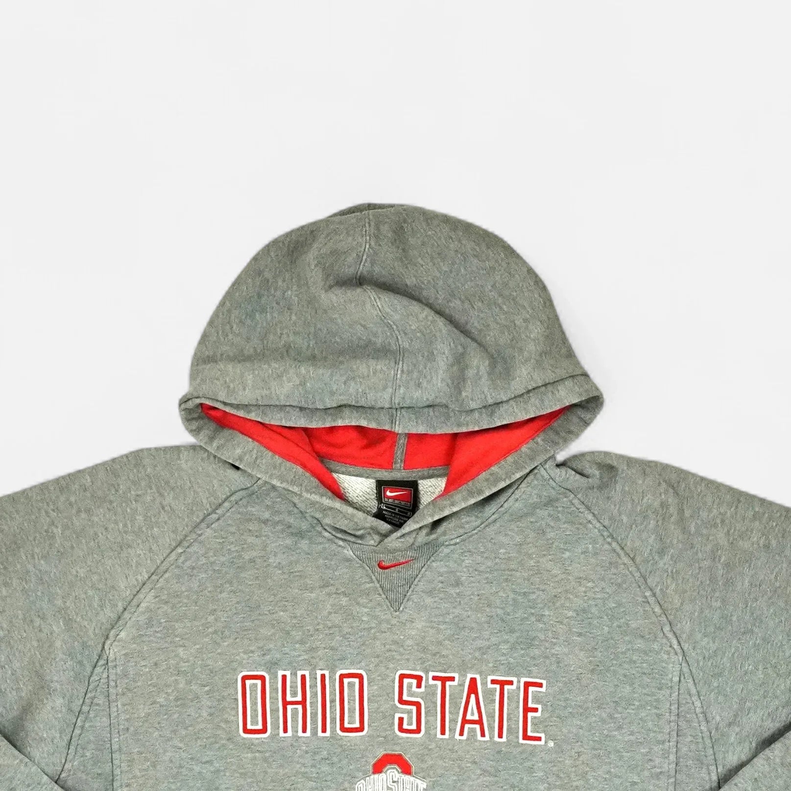 Vintage Nike Grey Hoodie (XL)